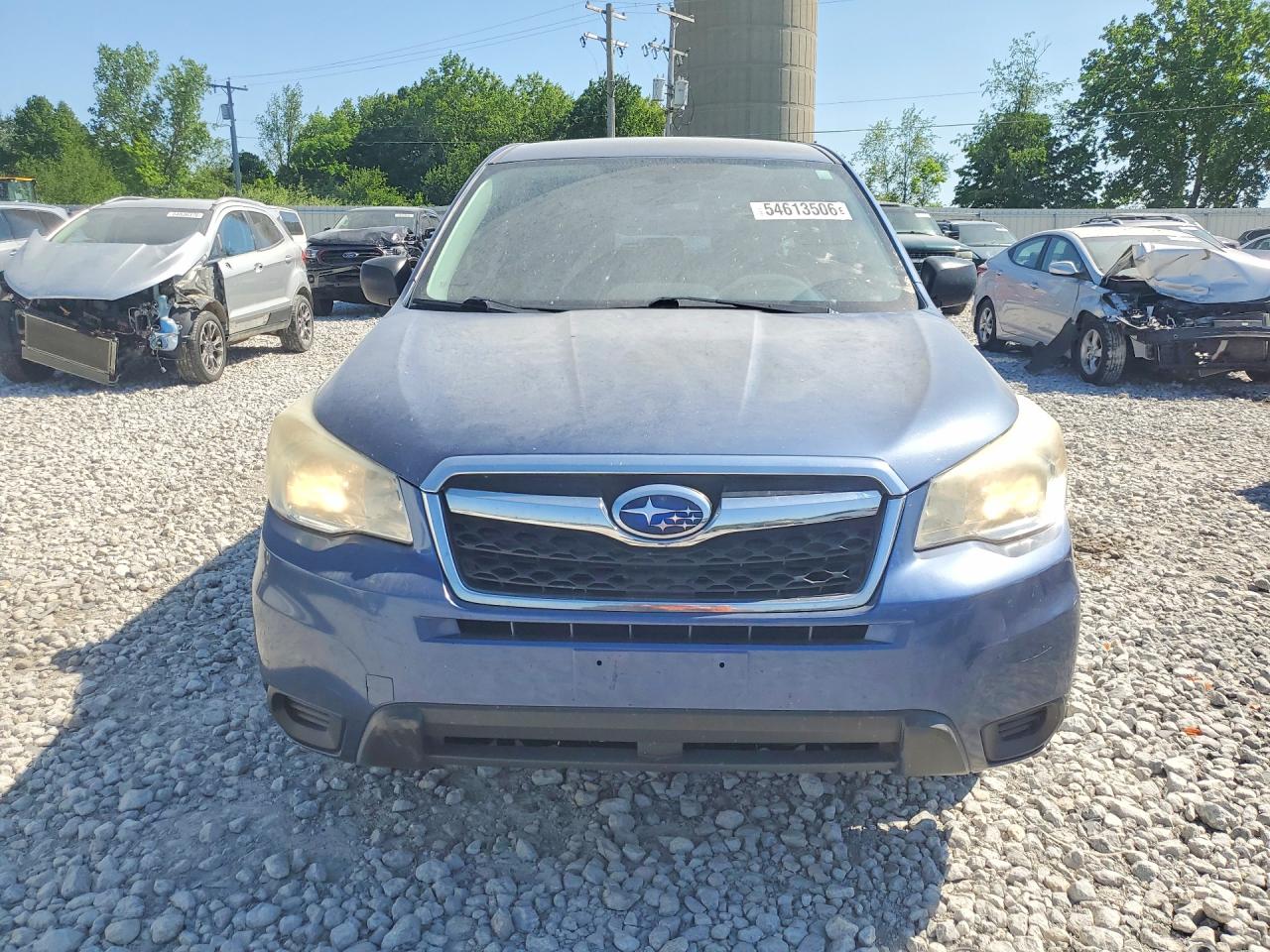 2014 Subaru Forester 2.5i Синий vin: JF2SJAACXEH504845