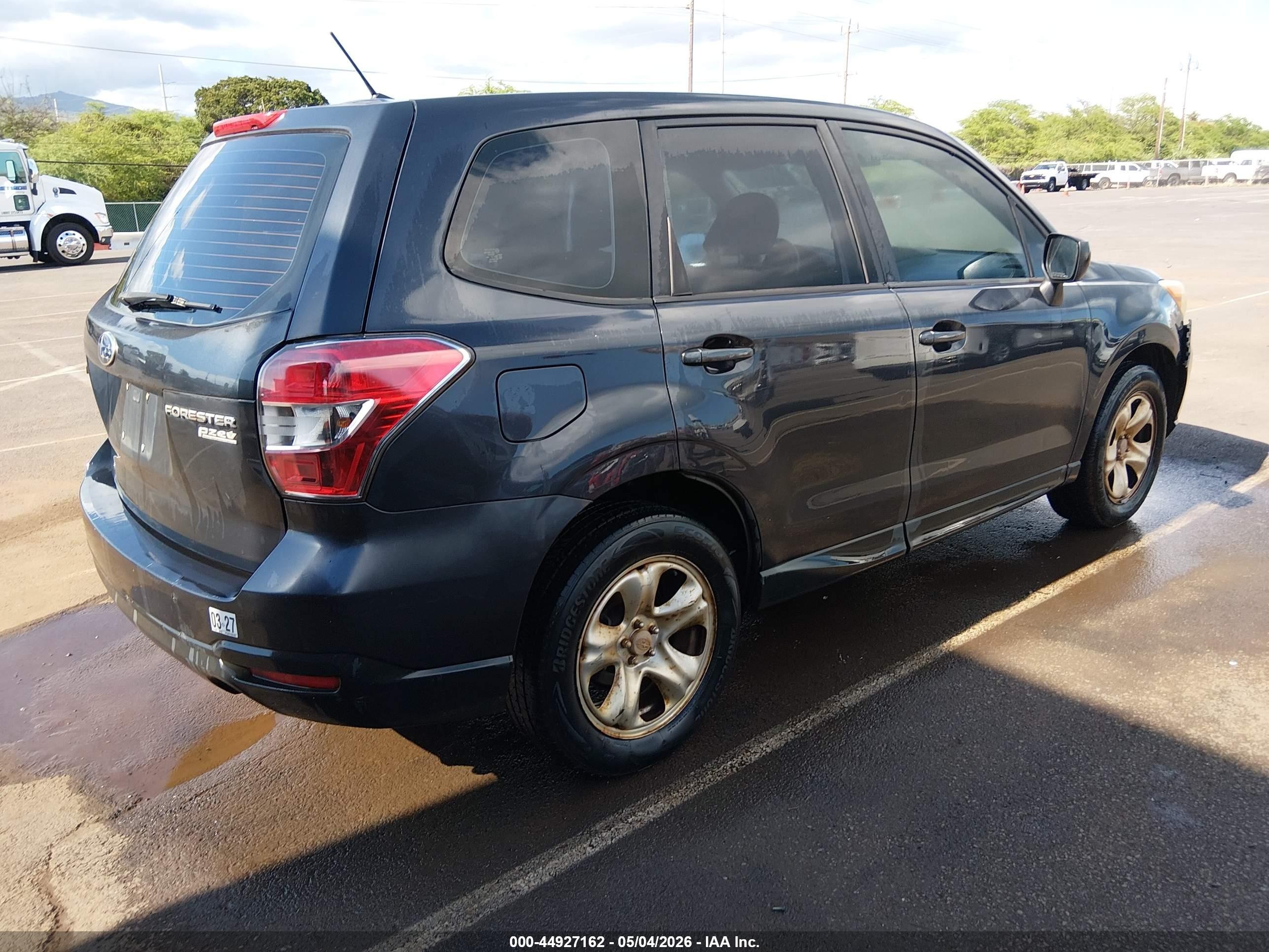 2014 Subaru Forester 2.5i Черный vin: JF2SJAACXEH512623