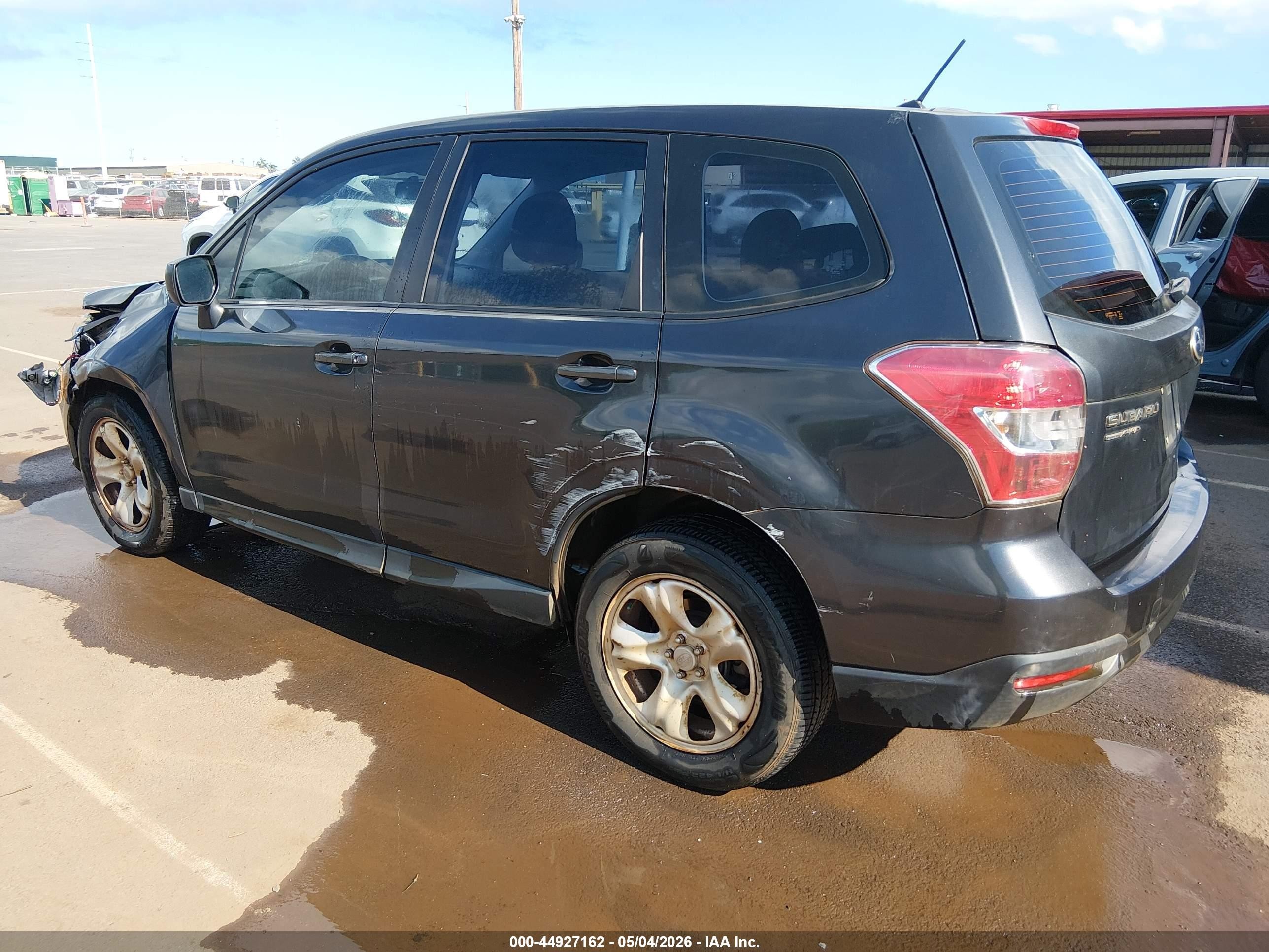 2014 Subaru Forester 2.5i Черный vin: JF2SJAACXEH512623