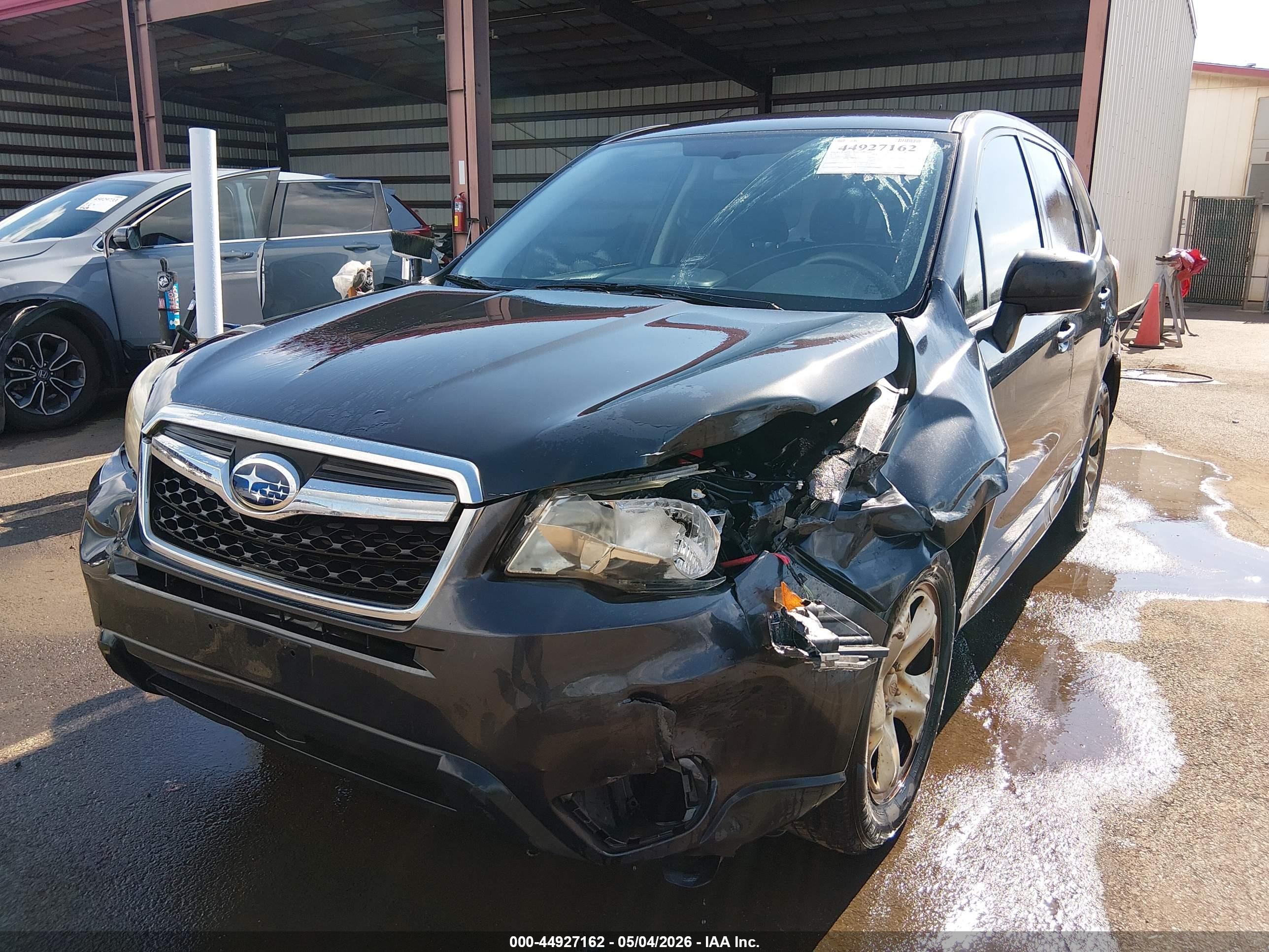 2014 Subaru Forester 2.5i Черный vin: JF2SJAACXEH512623