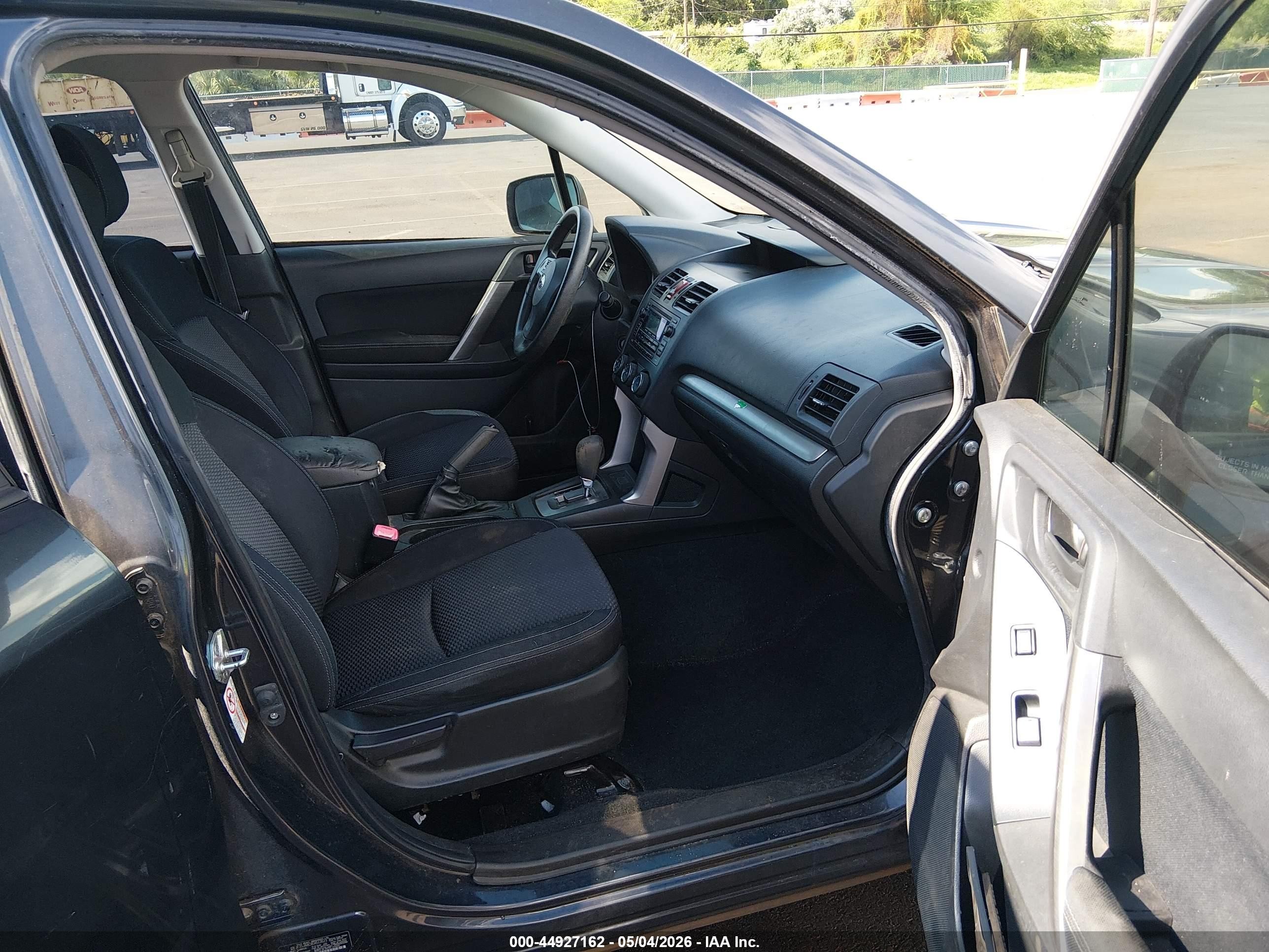 2014 Subaru Forester 2.5i Черный vin: JF2SJAACXEH512623