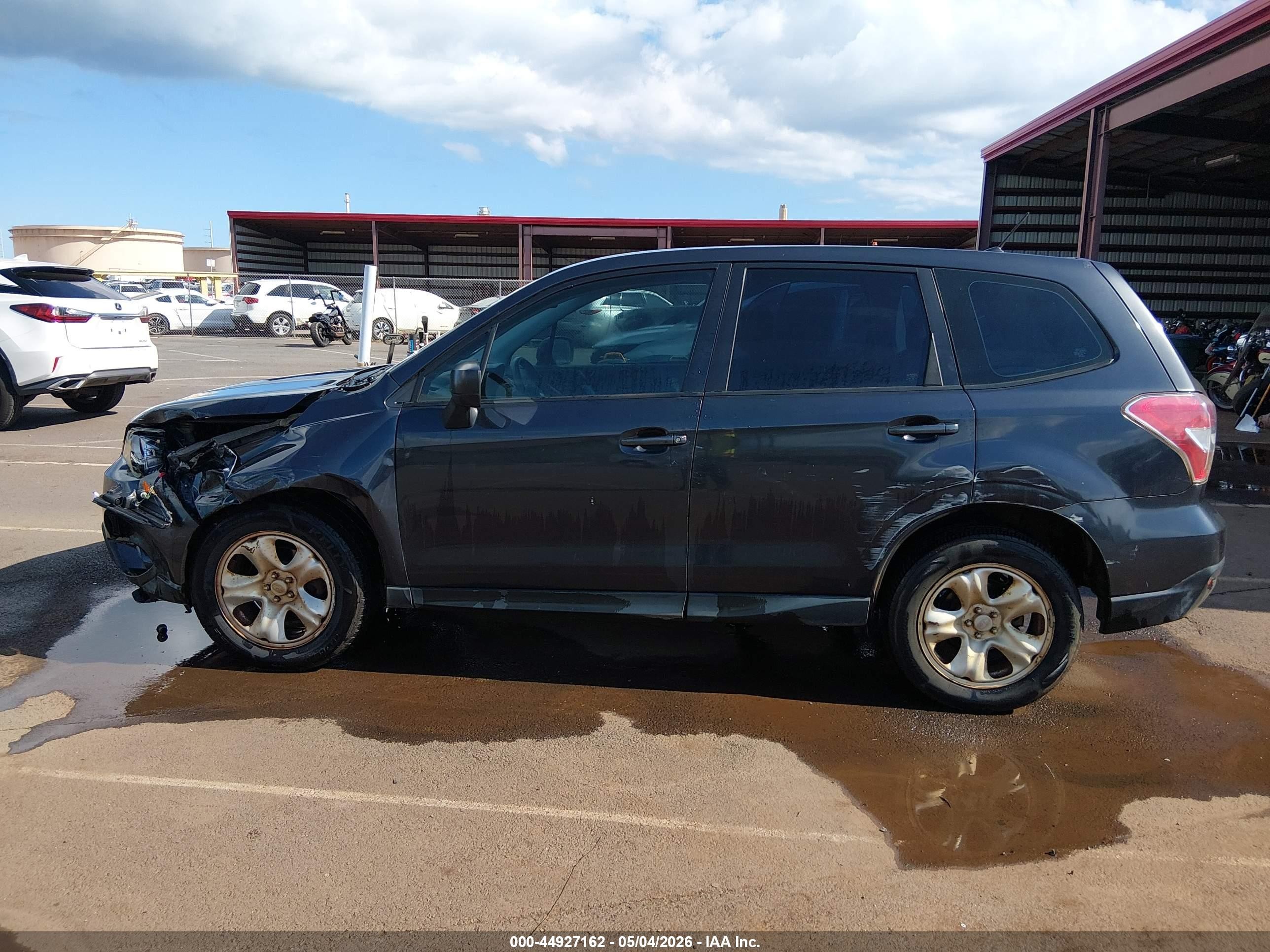 2014 Subaru Forester 2.5i Черный vin: JF2SJAACXEH512623