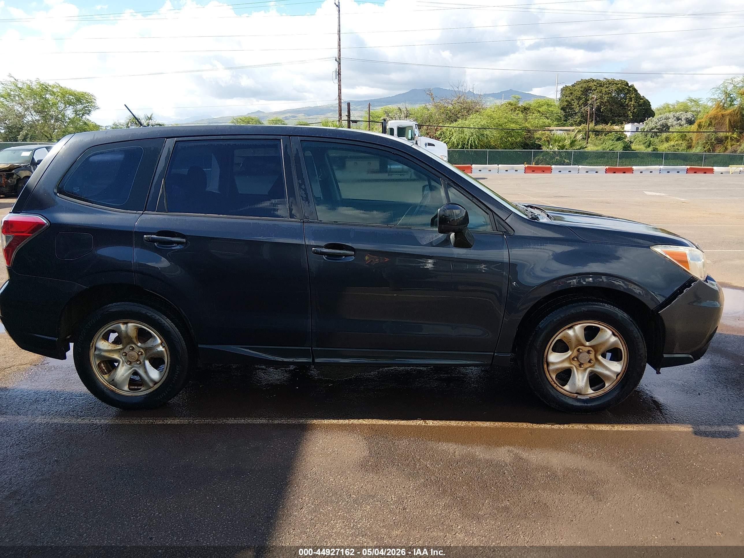 2014 Subaru Forester 2.5i Черный vin: JF2SJAACXEH512623