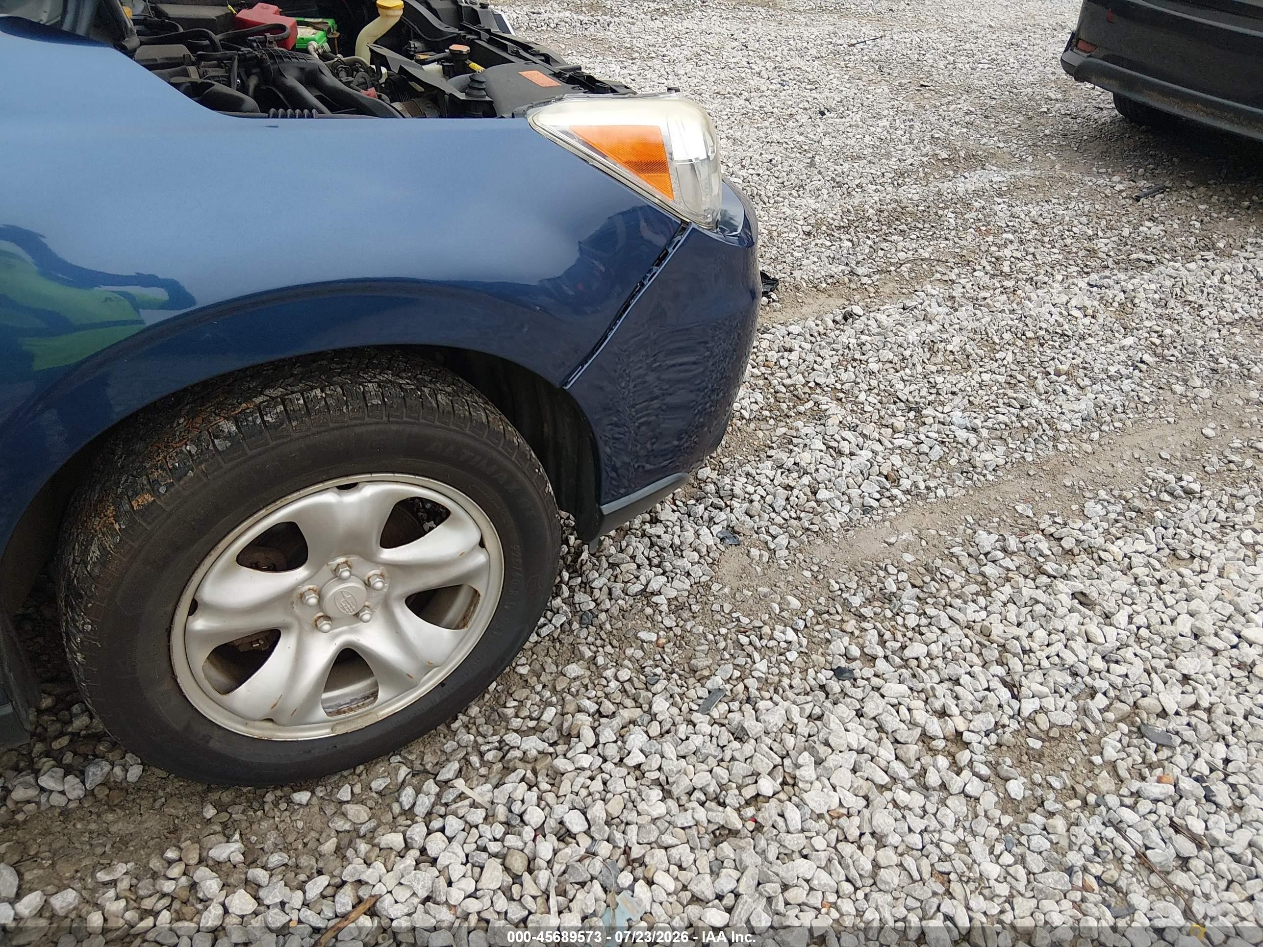 2014 Subaru Forester 2.5i Blue vin: JF2SJAACXEH536677