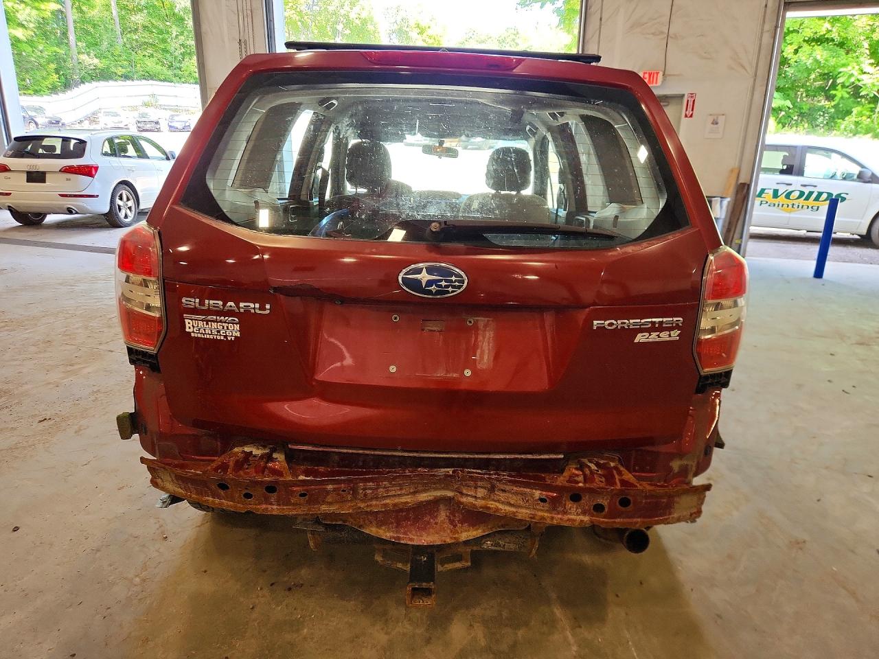2015 Subaru Forester 2.5i Red vin: JF2SJAACXFG555267