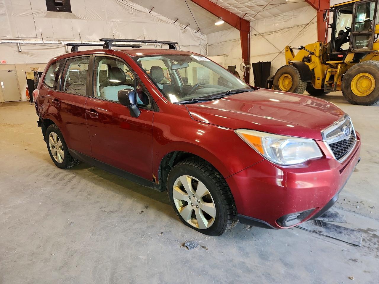 2015 Subaru Forester 2.5i Red vin: JF2SJAACXFG555267