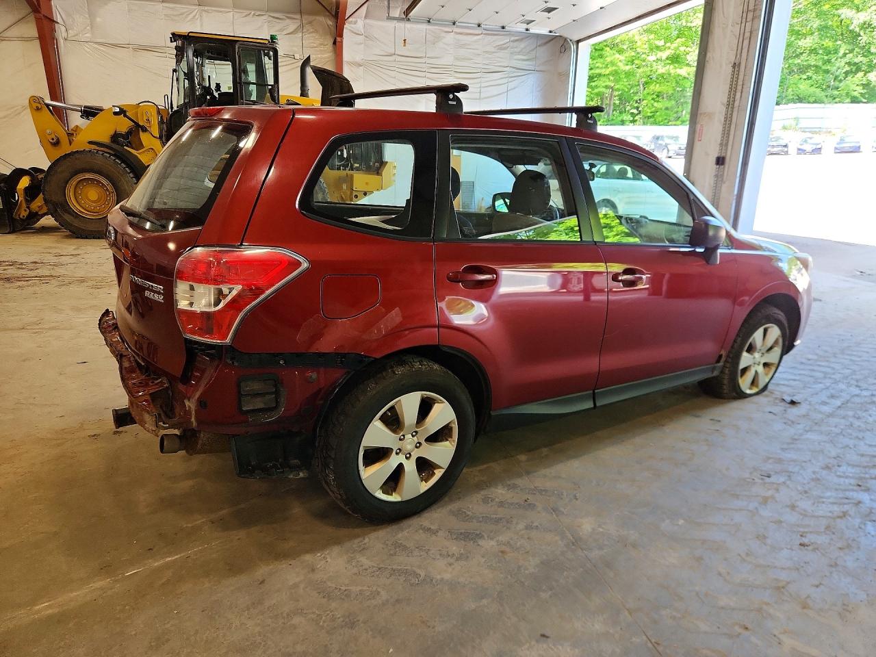 2015 Subaru Forester 2.5i Red vin: JF2SJAACXFG555267