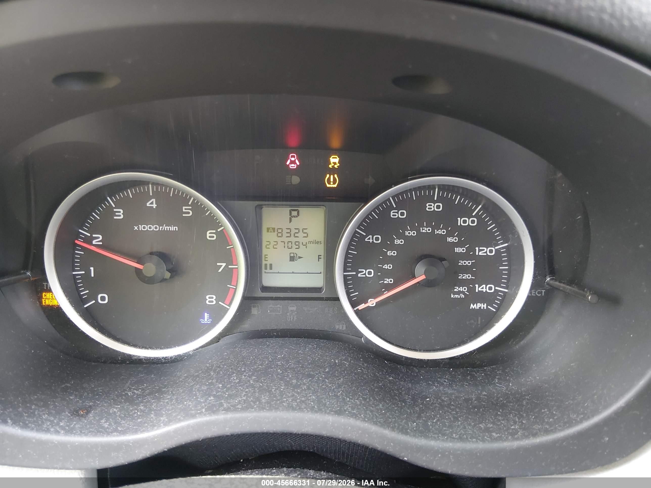 2015 Subaru Forester 2.5i Maroon vin: JF2SJAACXFH497848