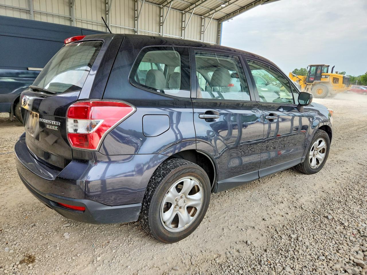 2015 Subaru Forester 2.5i Blue vin: JF2SJAACXFH834602
