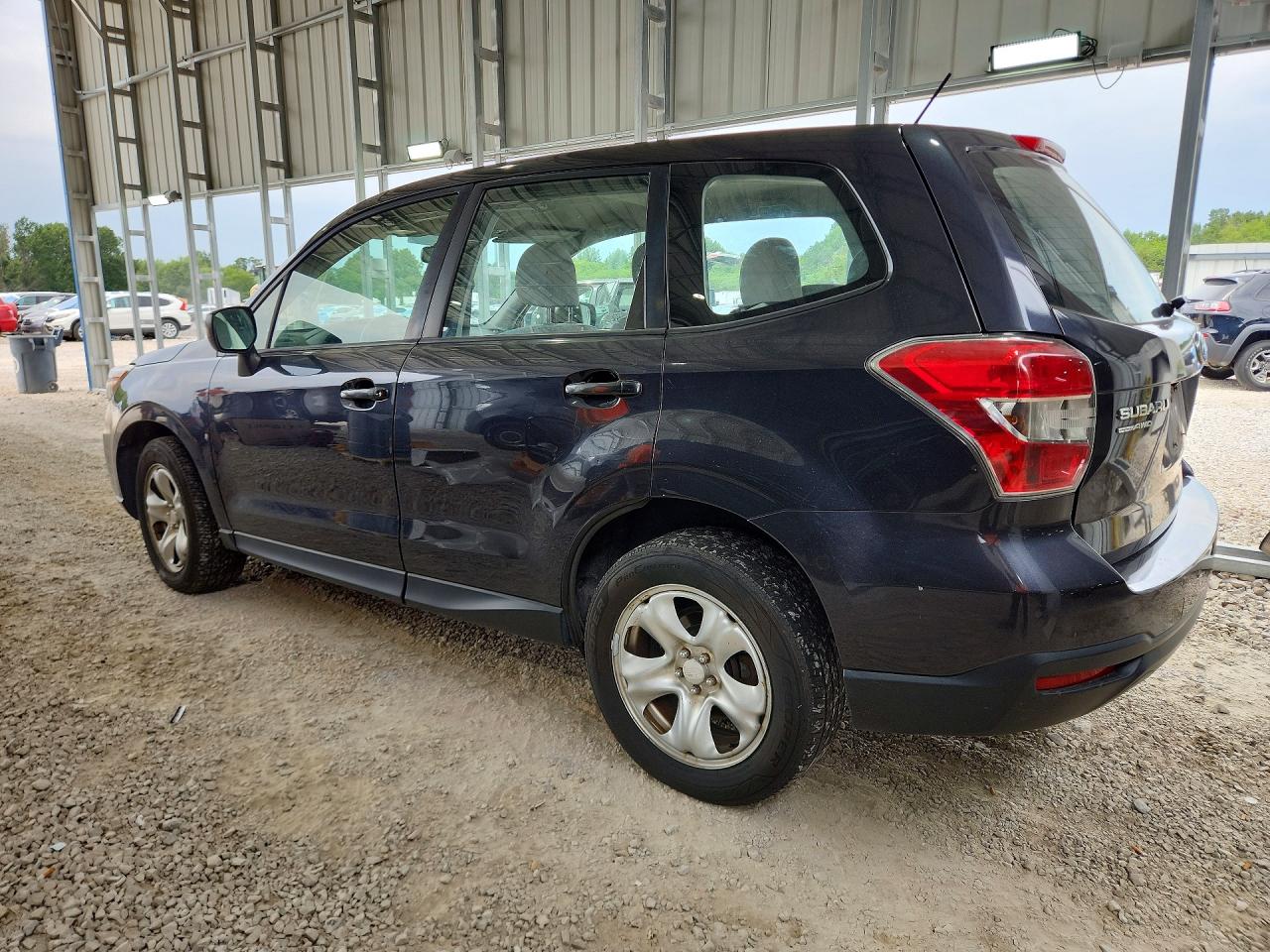 2015 Subaru Forester 2.5i Blue vin: JF2SJAACXFH834602