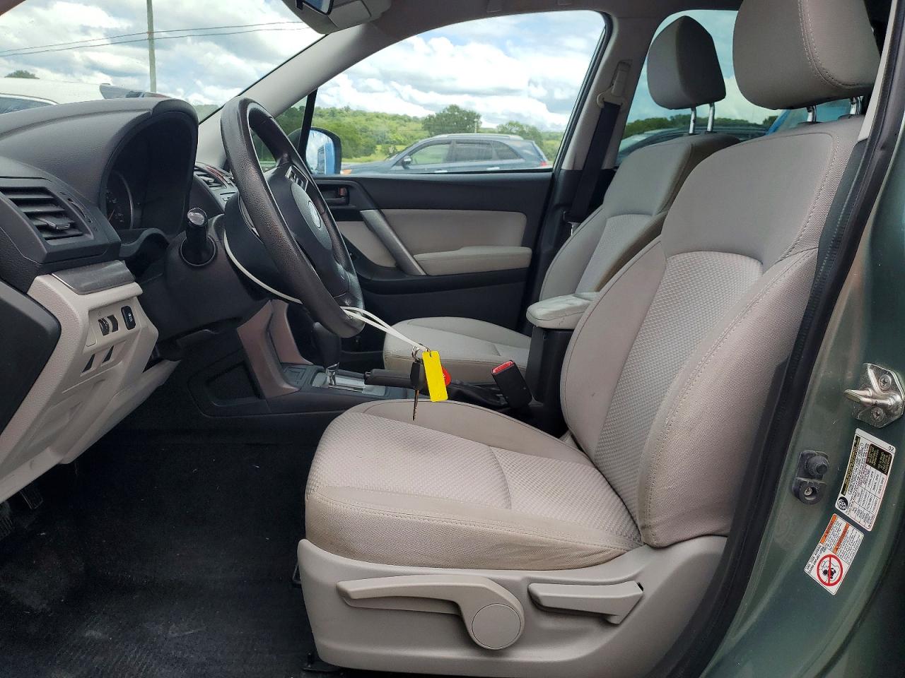 2015 Subaru Forester 2.5i Green vin: JF2SJAACXFH835068