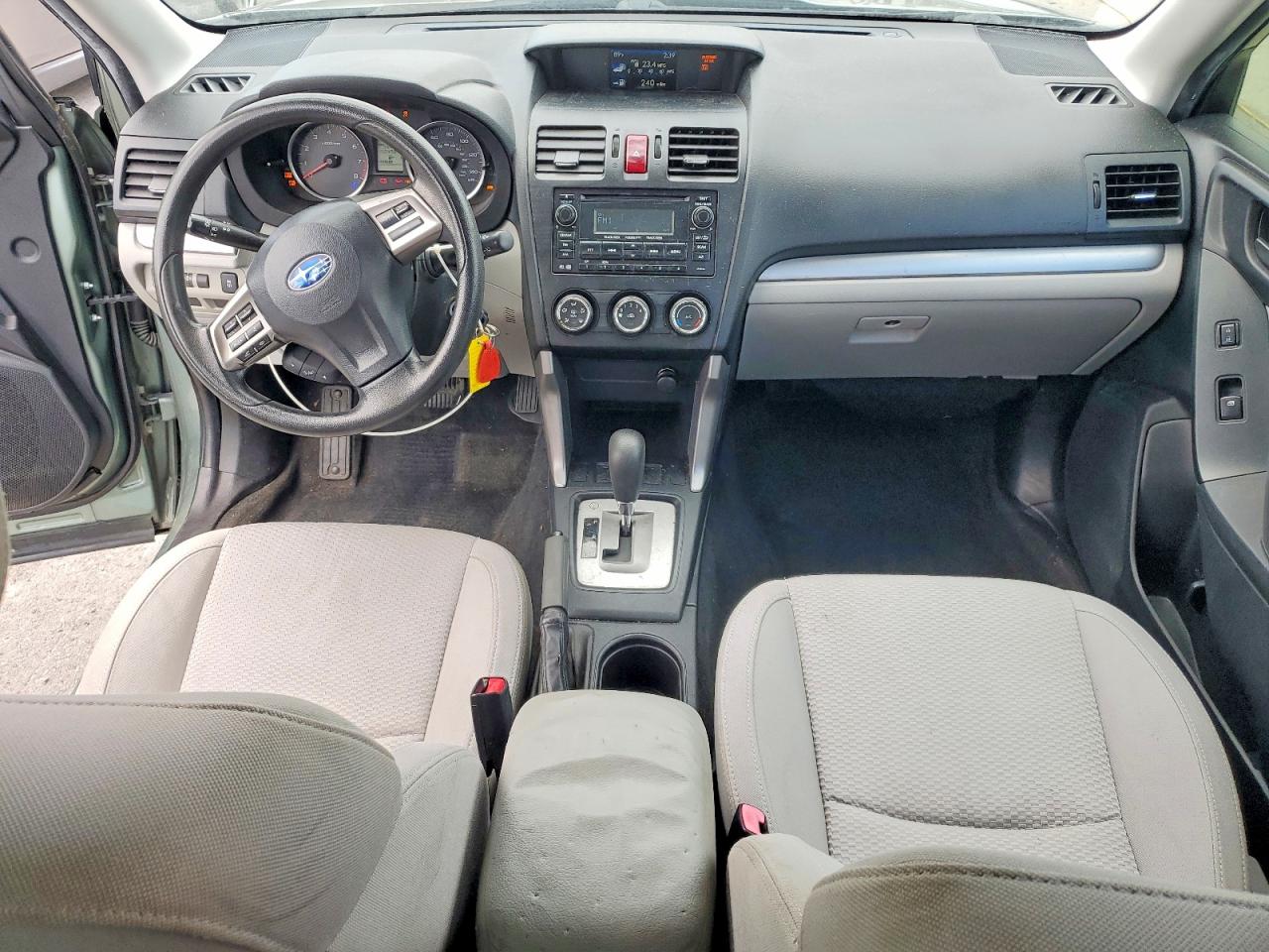 2015 Subaru Forester 2.5i Green vin: JF2SJAACXFH835068