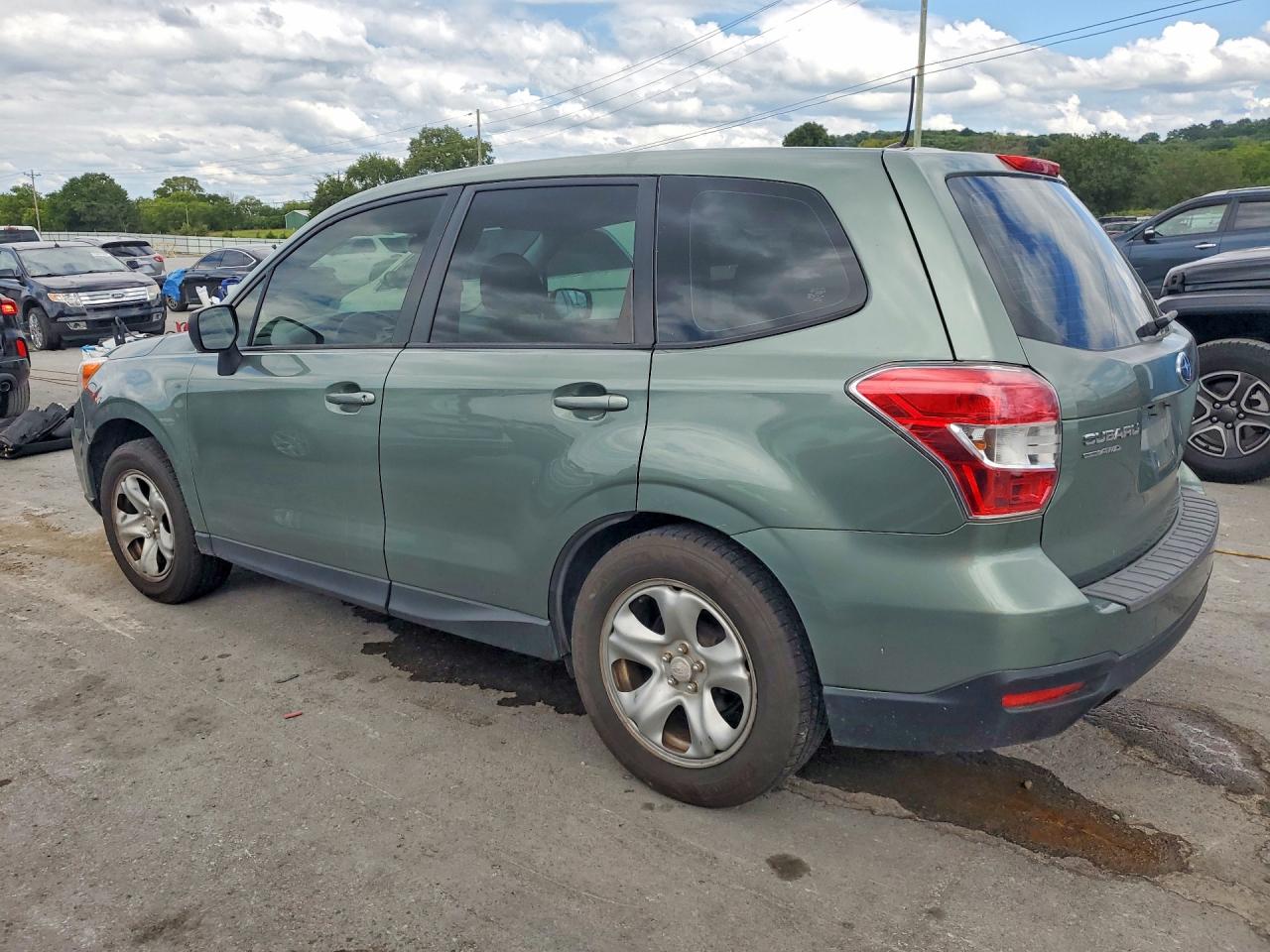 2015 Subaru Forester 2.5i Green vin: JF2SJAACXFH835068