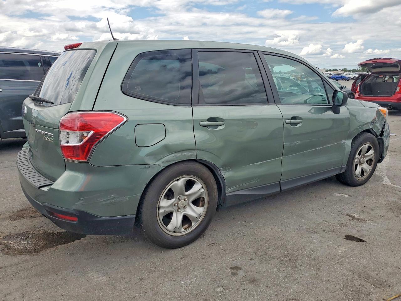 2015 Subaru Forester 2.5i Green vin: JF2SJAACXFH835068