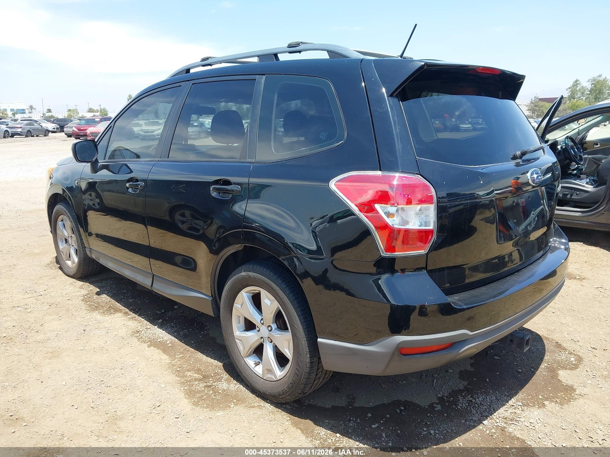 2015 Subaru Forester 2.5i Gray vin: JF2SJABC0FH429217