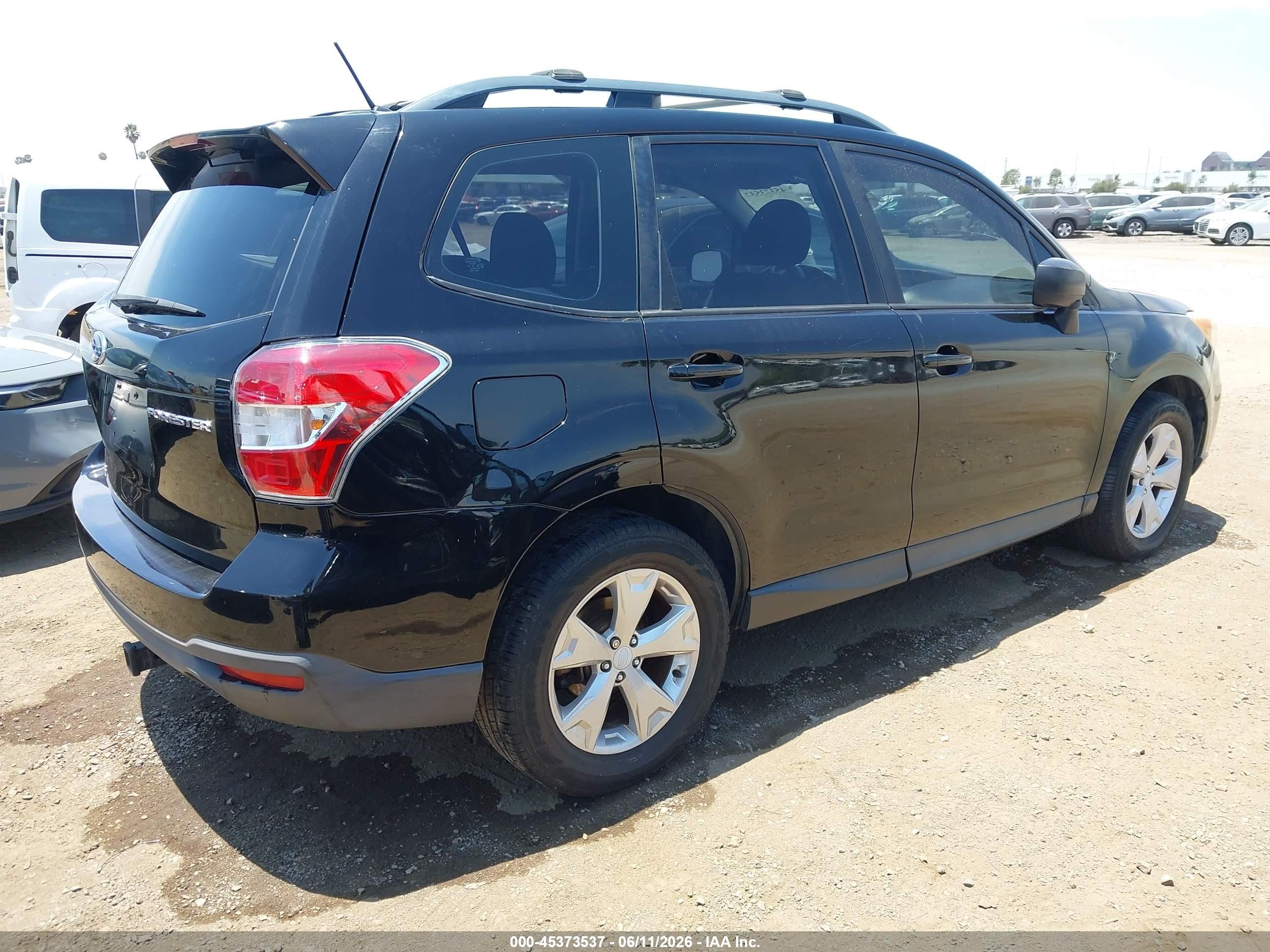 2015 Subaru Forester 2.5i Gray vin: JF2SJABC0FH429217