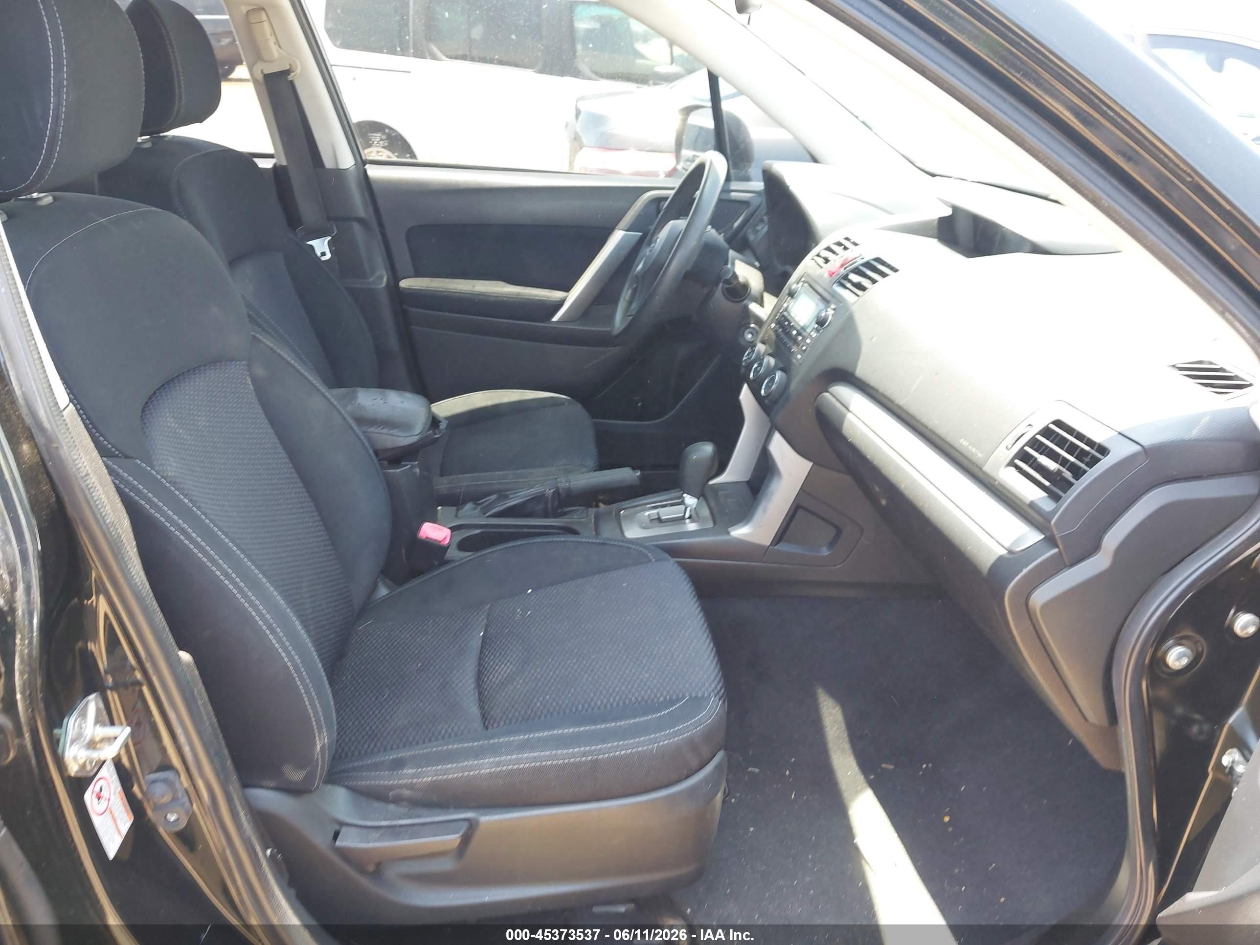 2015 Subaru Forester 2.5i Gray vin: JF2SJABC0FH429217