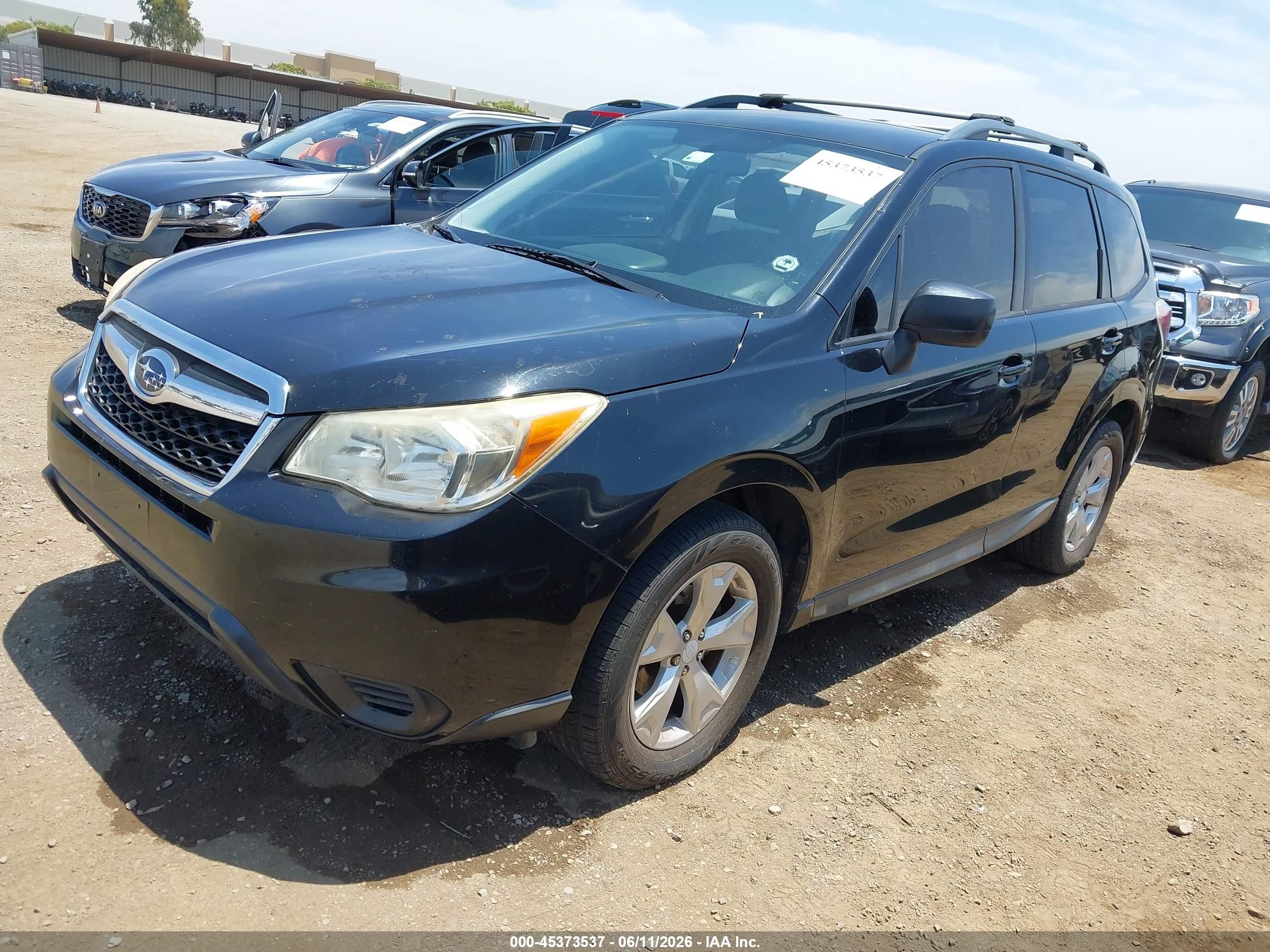 2015 Subaru Forester 2.5i Gray vin: JF2SJABC0FH429217