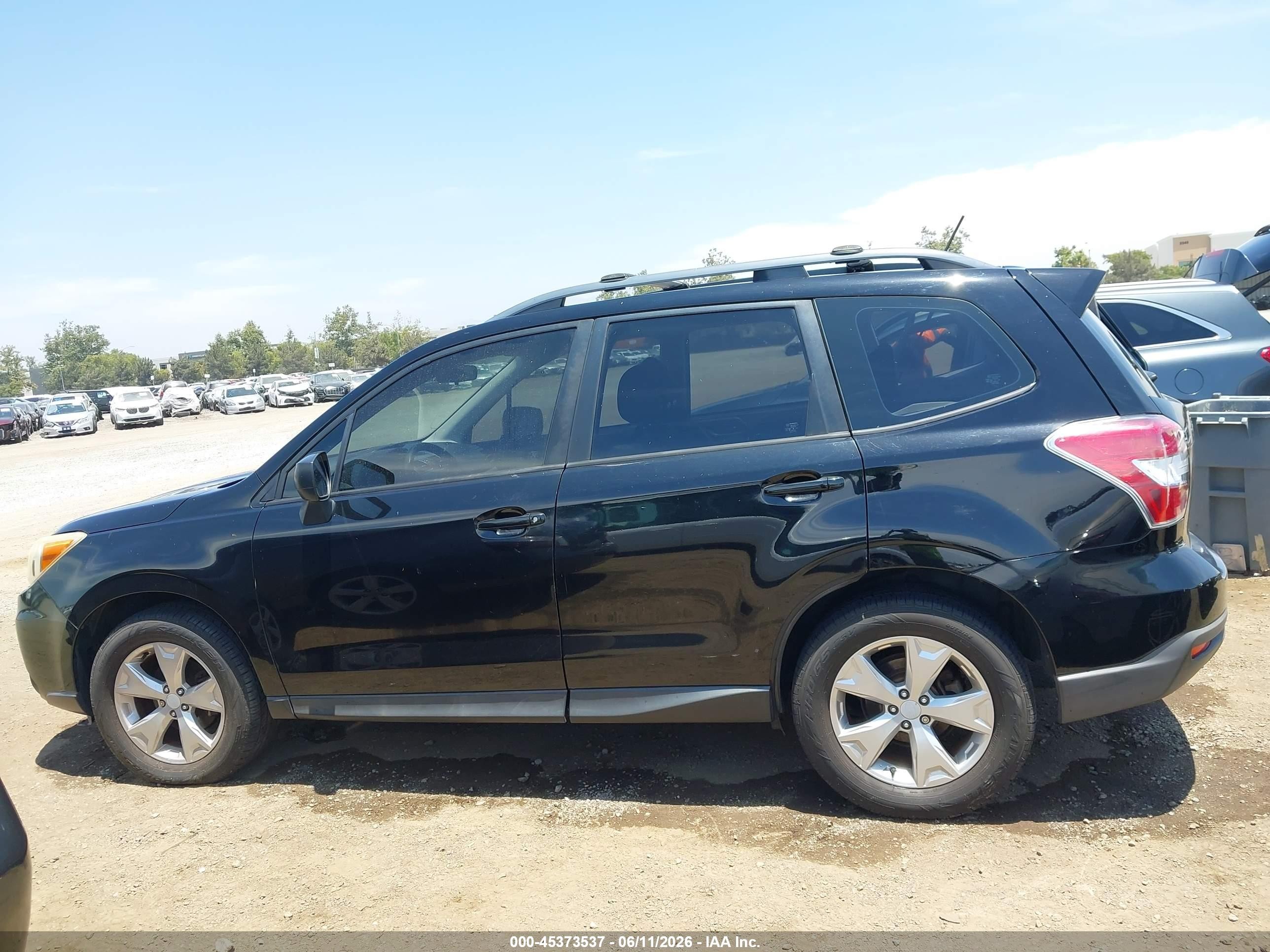 2015 Subaru Forester 2.5i Gray vin: JF2SJABC0FH429217