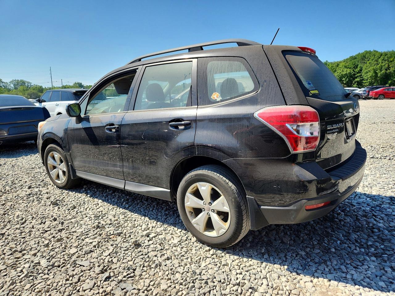 2015 Subaru Forester 2.5i Black vin: JF2SJABC0FH432750