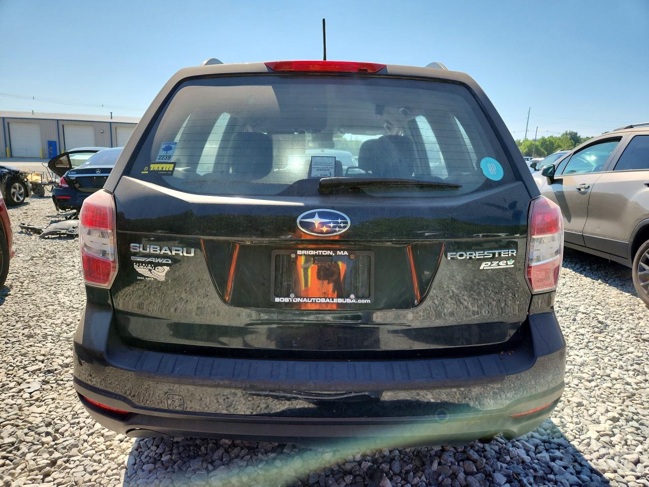 2015 Subaru Forester 2.5i Black vin: JF2SJABC0FH432750