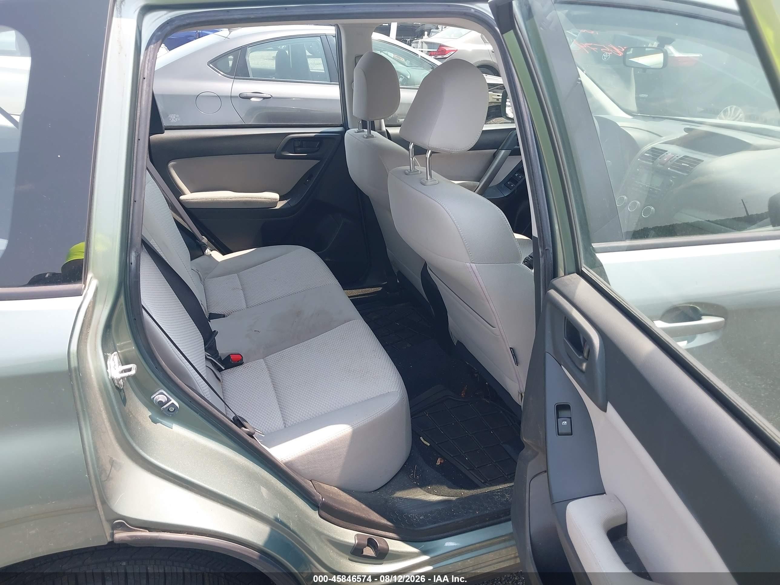 2015 Subaru Forester 2.5i Green vin: JF2SJABC0FH467014