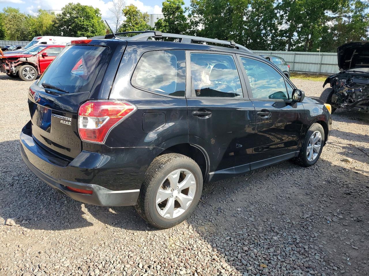 2015 Subaru Forester 2.5i Black vin: JF2SJABC0FH476926