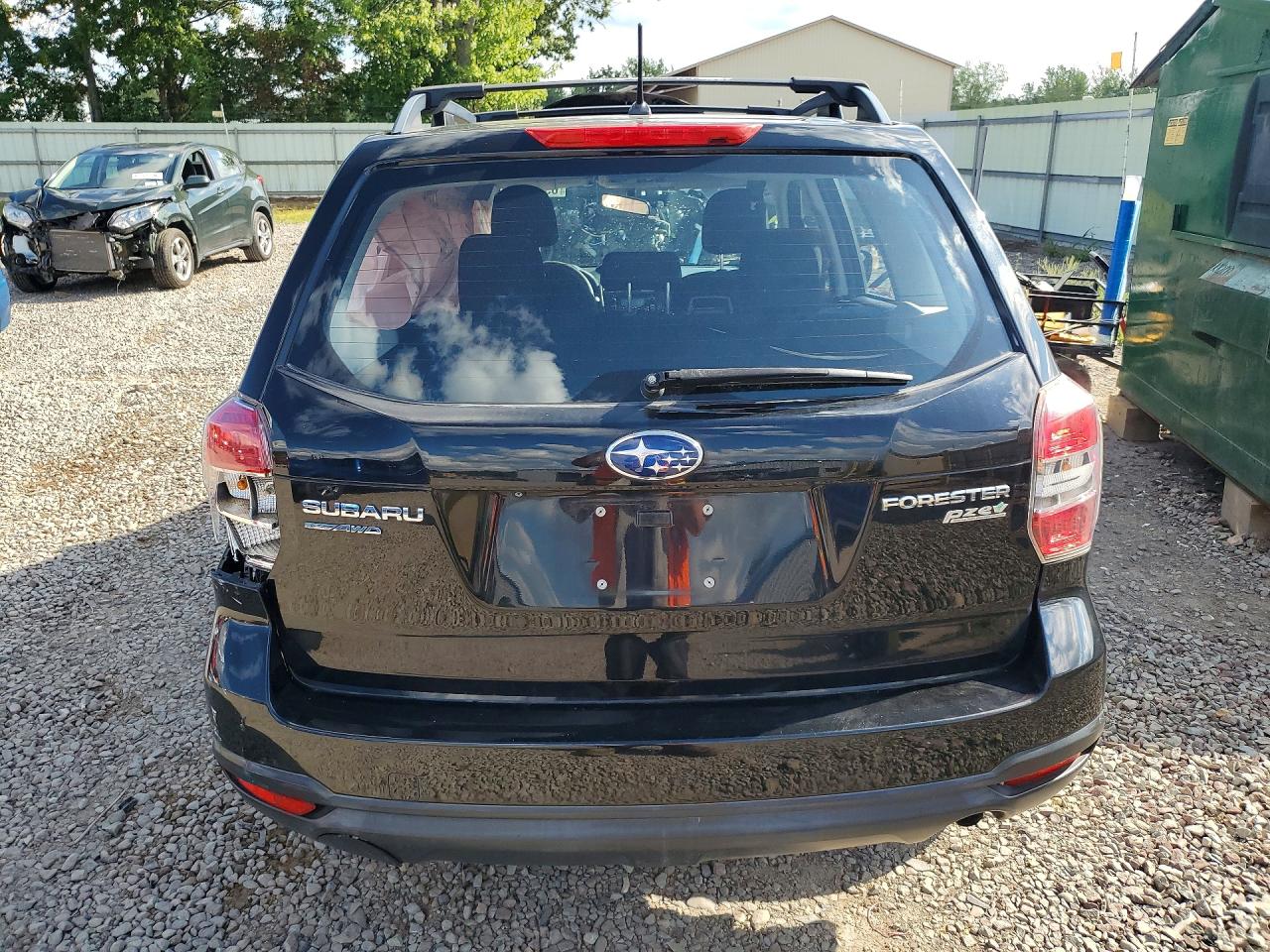 2015 Subaru Forester 2.5i Black vin: JF2SJABC0FH476926