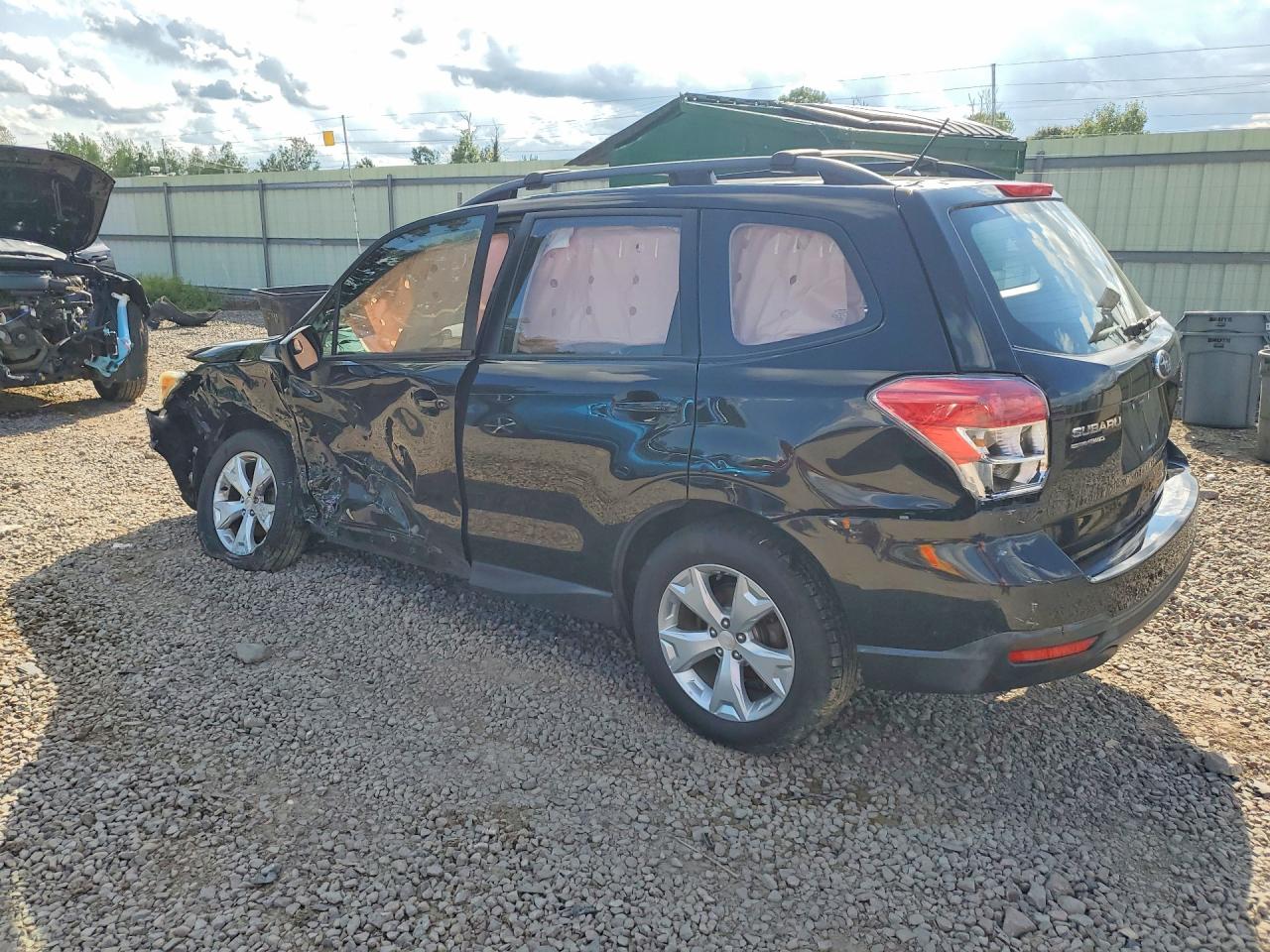 2015 Subaru Forester 2.5i Black vin: JF2SJABC0FH476926