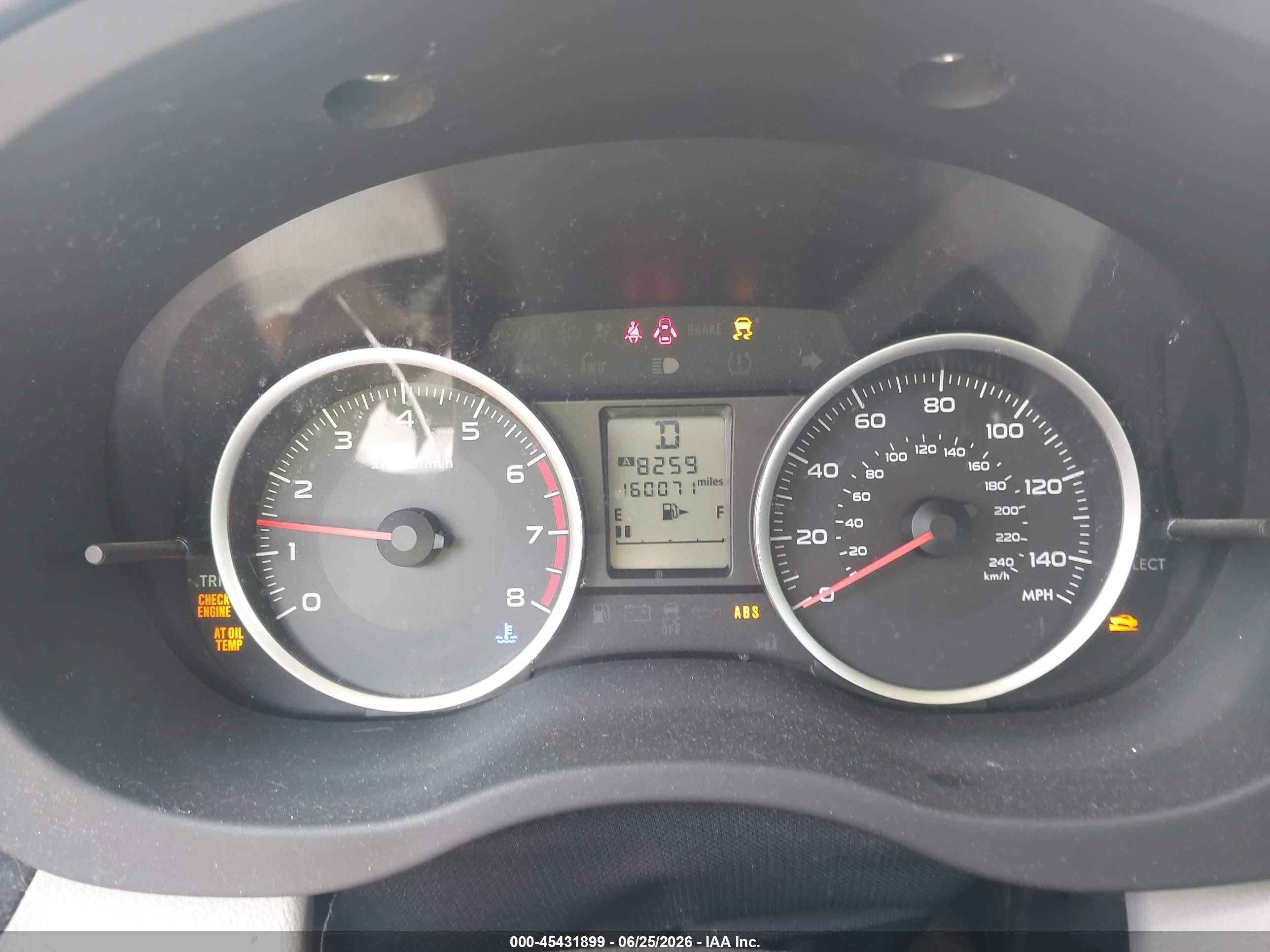 2015 Subaru Forester 2.5i White vin: JF2SJABC0FH514266
