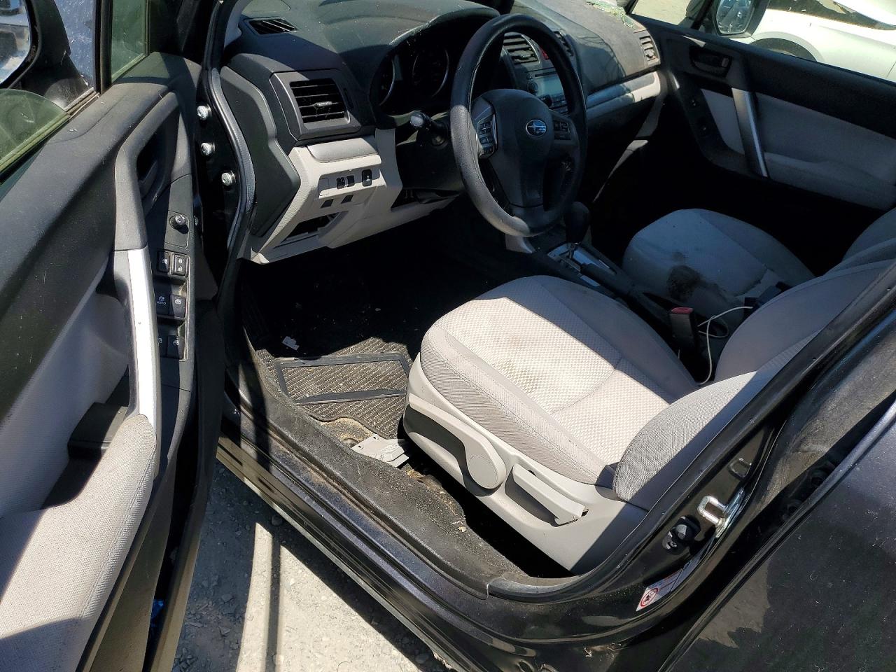 2015 Subaru Forester 2.5i Gray vin: JF2SJABC0FH555562