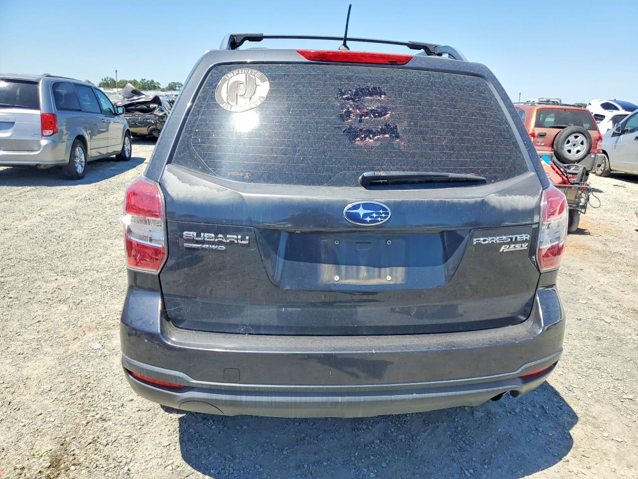 2015 Subaru Forester 2.5i Gray vin: JF2SJABC0FH555562