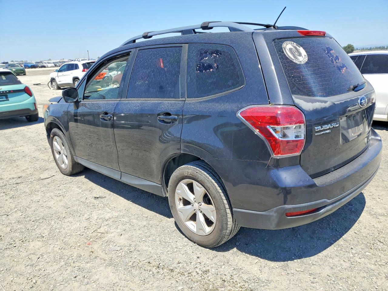 2015 Subaru Forester 2.5i Gray vin: JF2SJABC0FH555562