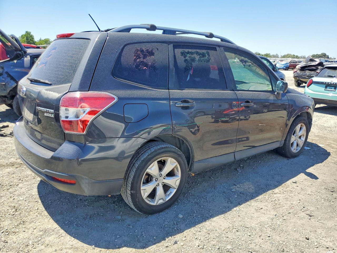 2015 Subaru Forester 2.5i Gray vin: JF2SJABC0FH555562