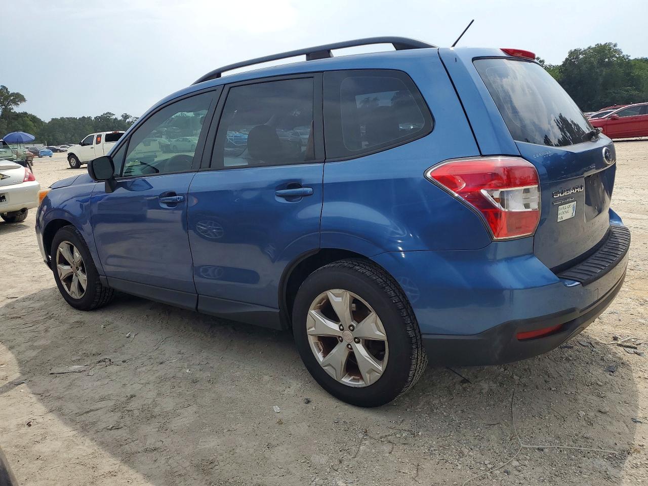 2015 Subaru Forester 2.5i Blue vin: JF2SJABC1FH440839