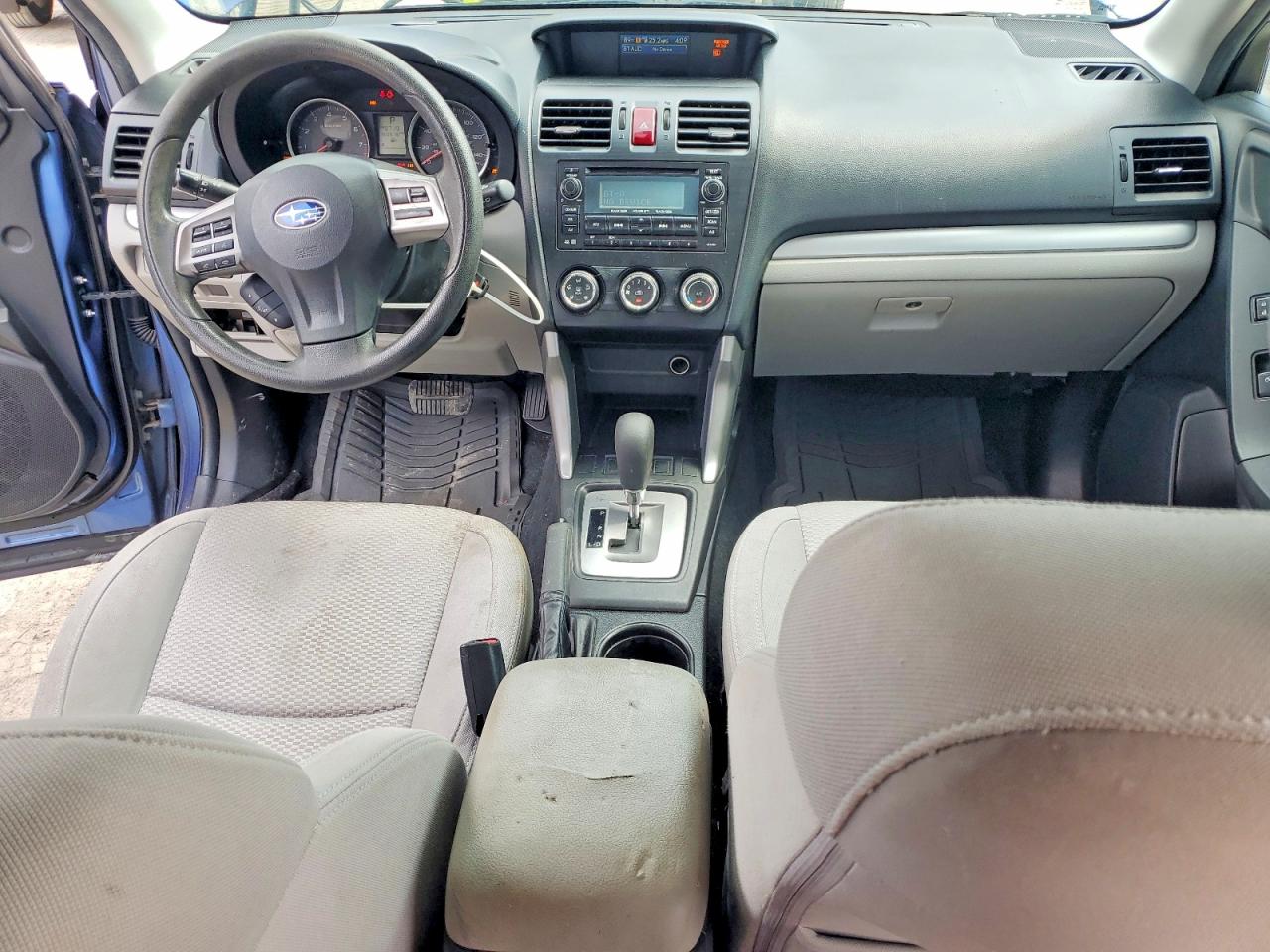 2015 Subaru Forester 2.5i Blue vin: JF2SJABC1FH440839