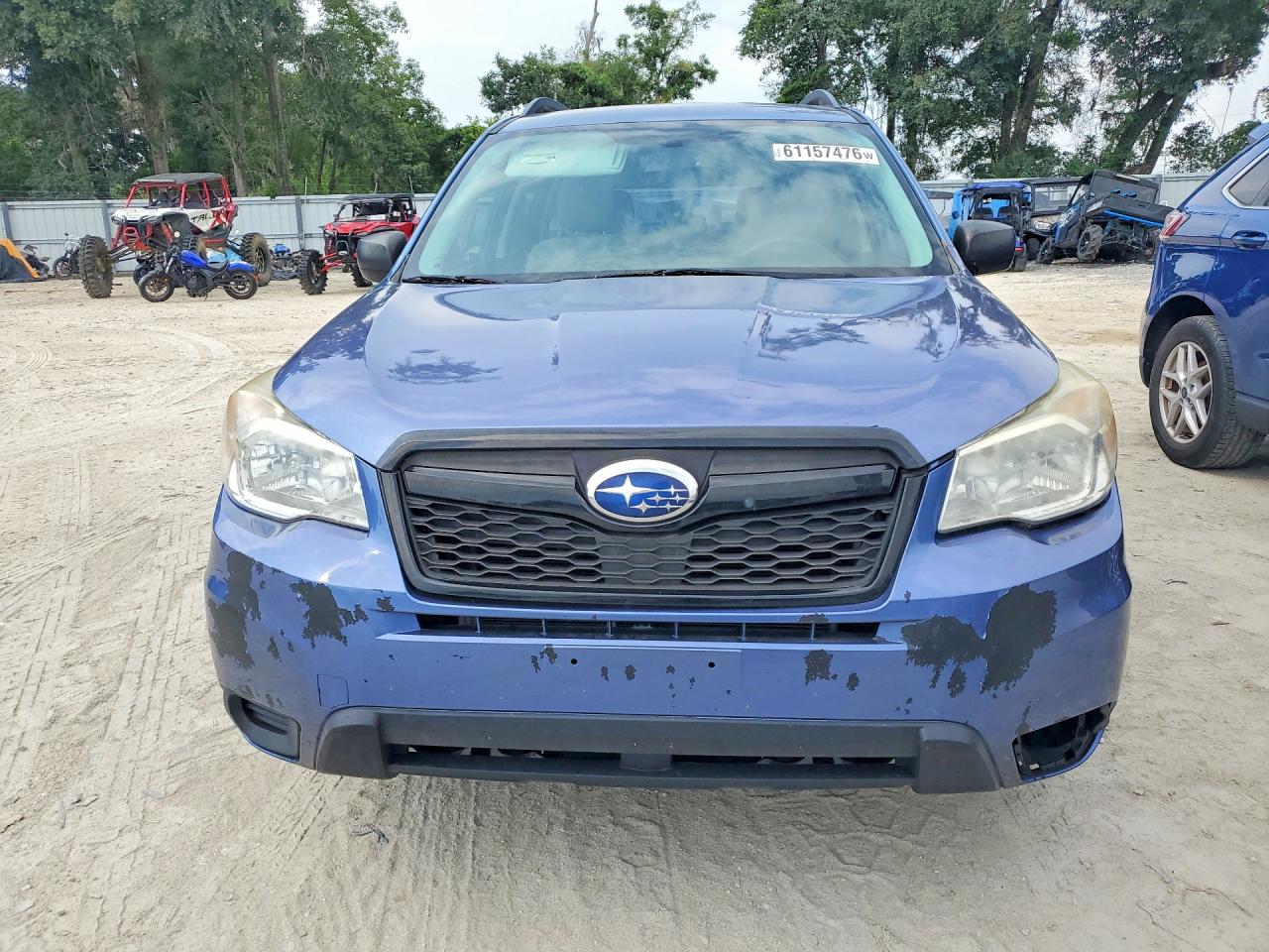 2015 Subaru Forester 2.5i Blue vin: JF2SJABC1FH440839