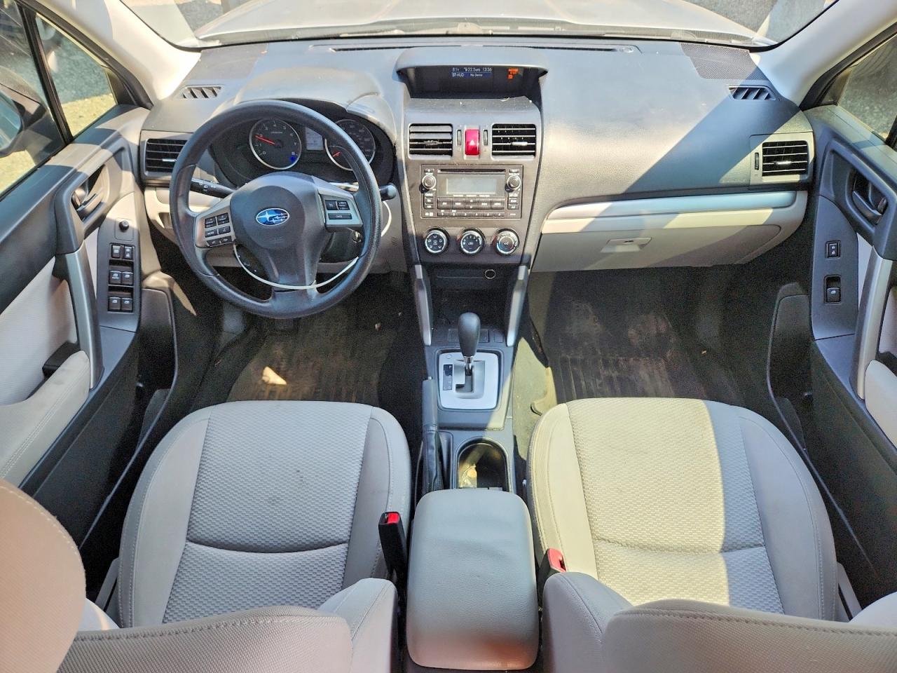 2015 Subaru Forester 2.5i Silver vin: JF2SJABC1FH494867