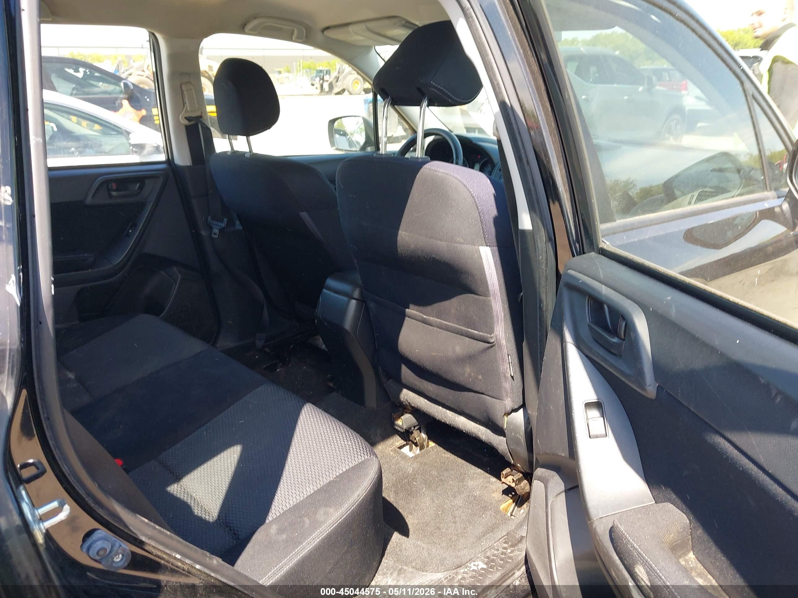 2015 Subaru Forester 2.5i Black vin: JF2SJABC1FH503311