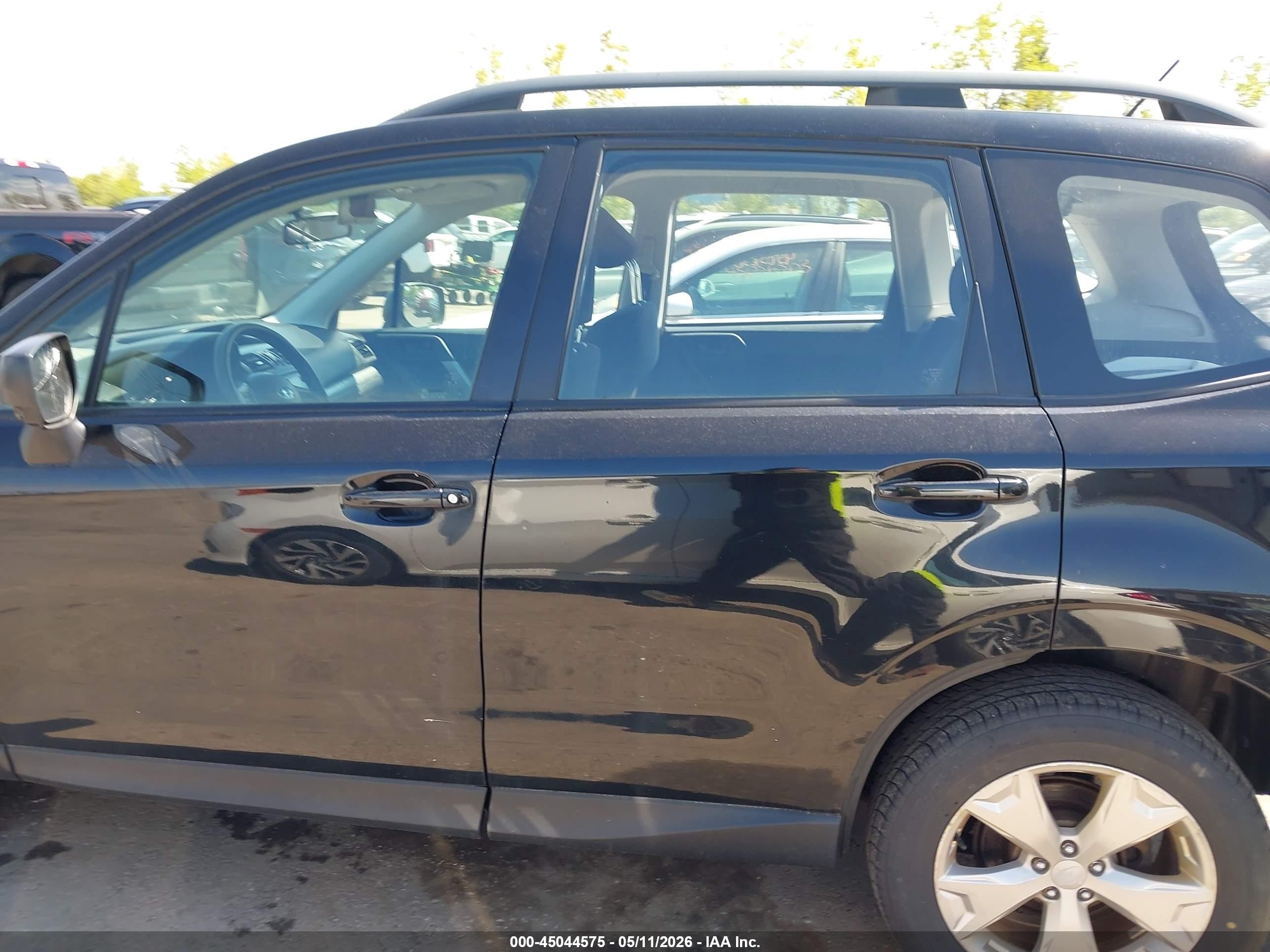2015 Subaru Forester 2.5i Black vin: JF2SJABC1FH503311