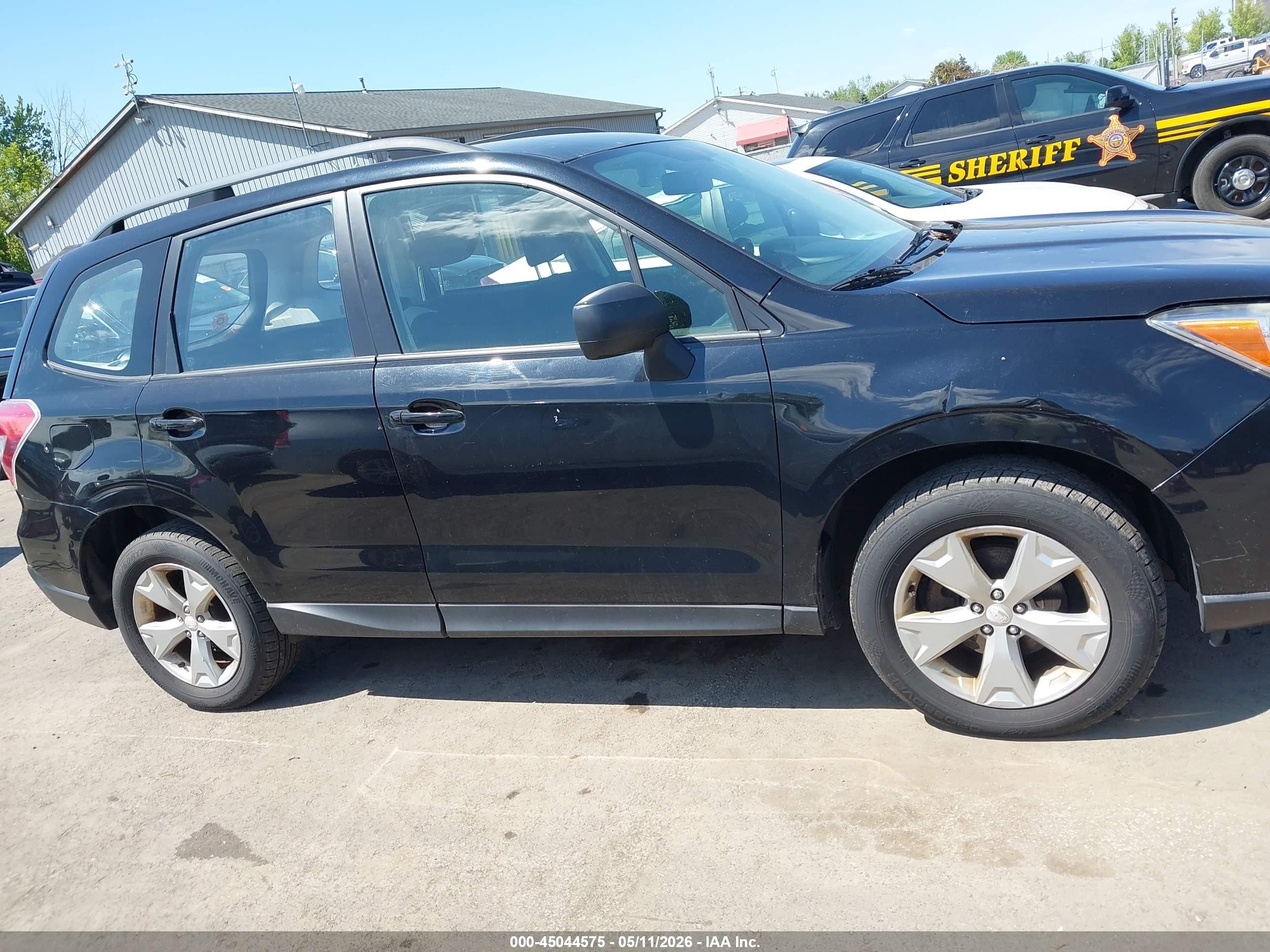 2015 Subaru Forester 2.5i Black vin: JF2SJABC1FH503311