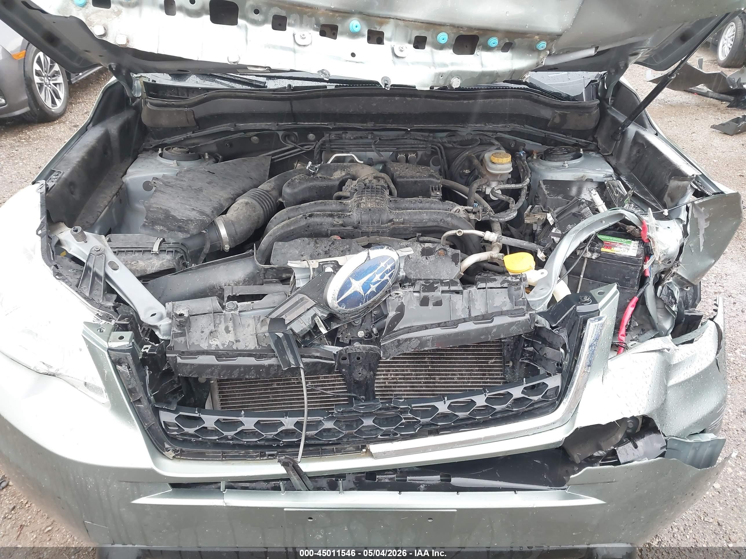 2015 Subaru Forester 2.5i Зеленый vin: JF2SJABC1FH575688