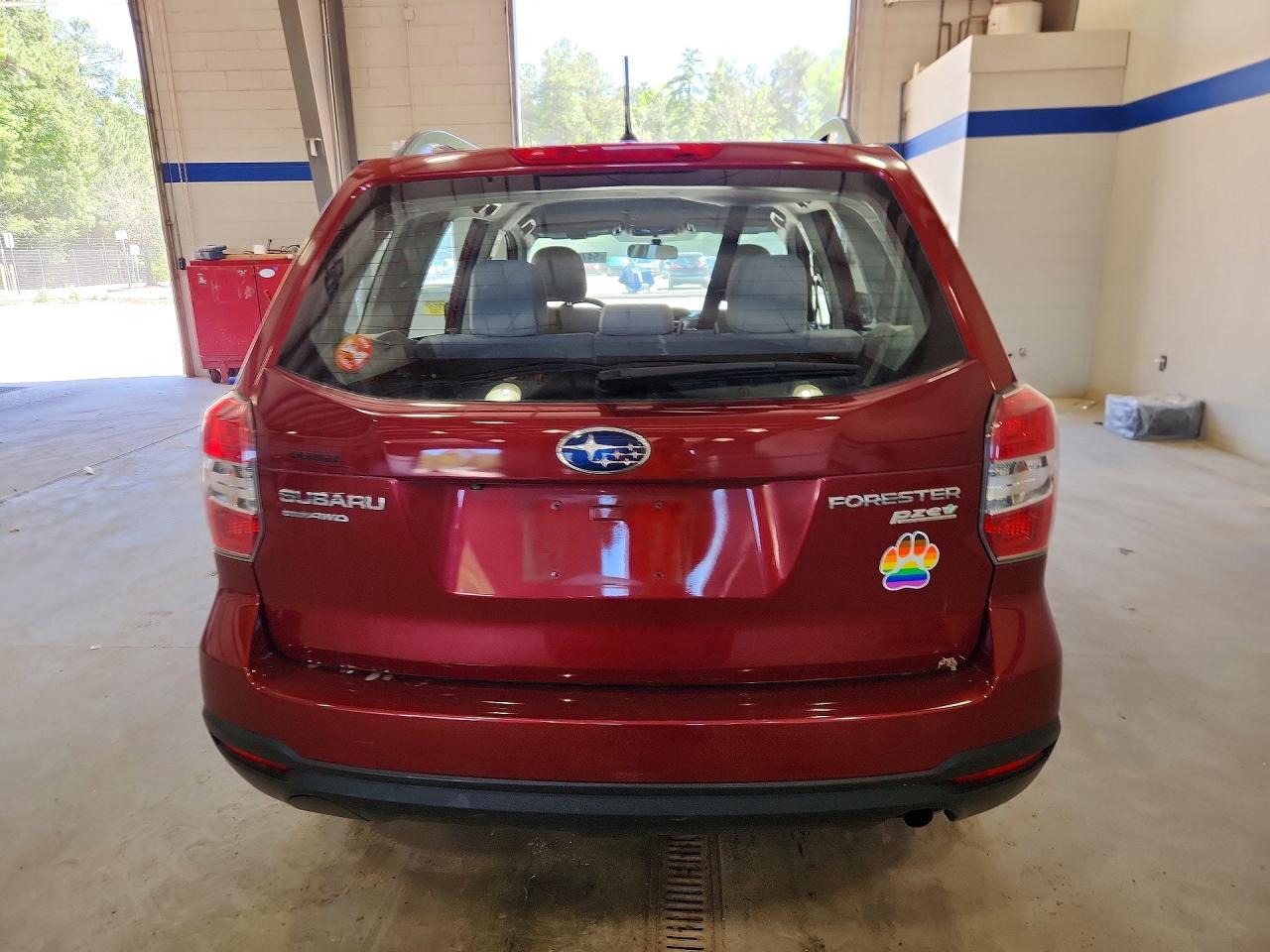 2015 Subaru Forester 2.5i Бордовый vin: JF2SJABC1FH828766