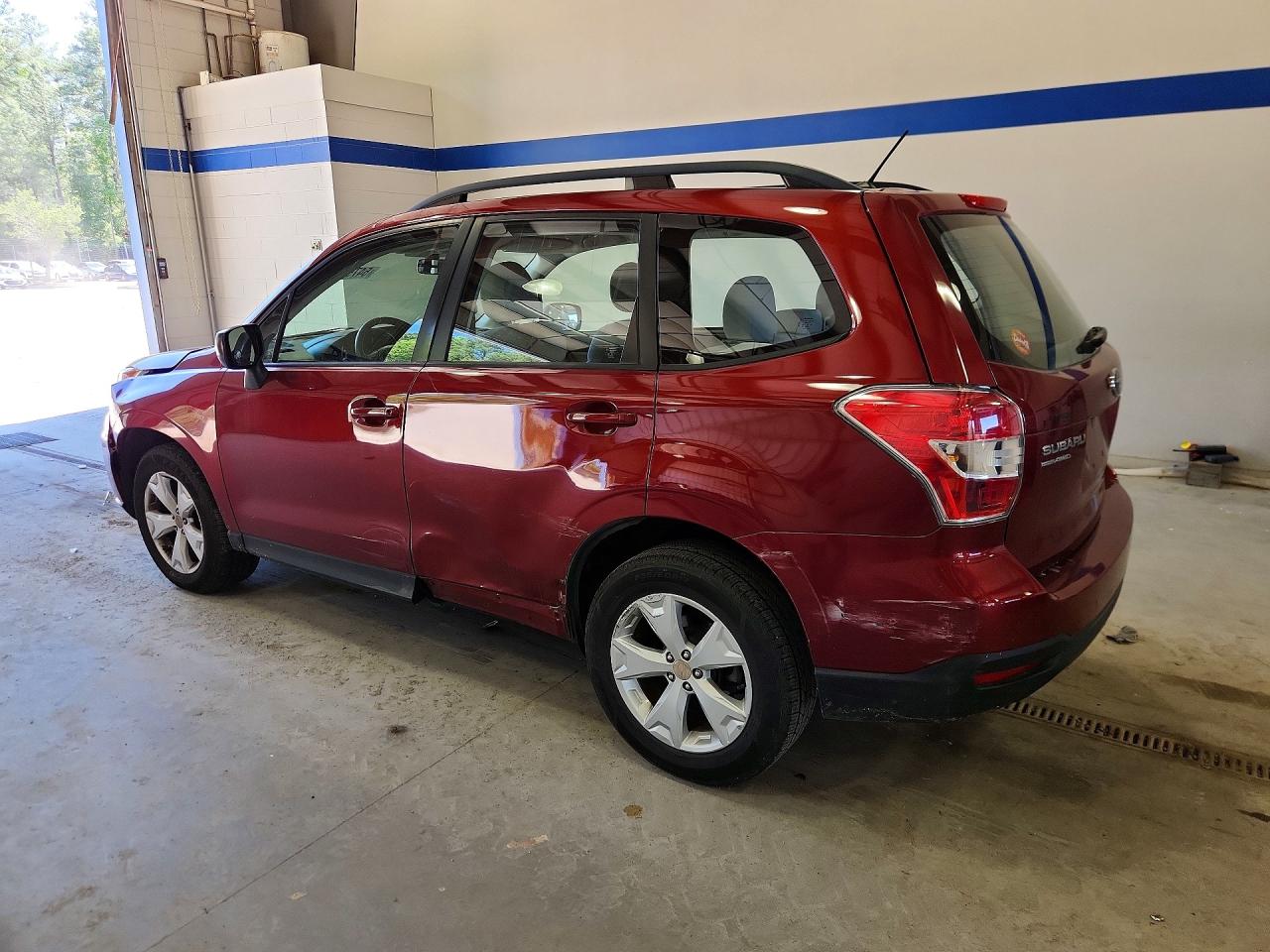 2015 Subaru Forester 2.5i Бордовый vin: JF2SJABC1FH828766