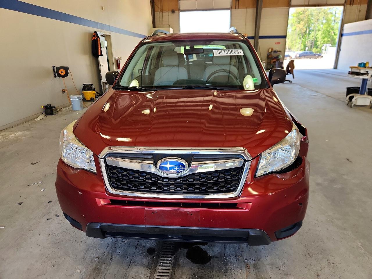 2015 Subaru Forester 2.5i Бордовый vin: JF2SJABC1FH828766