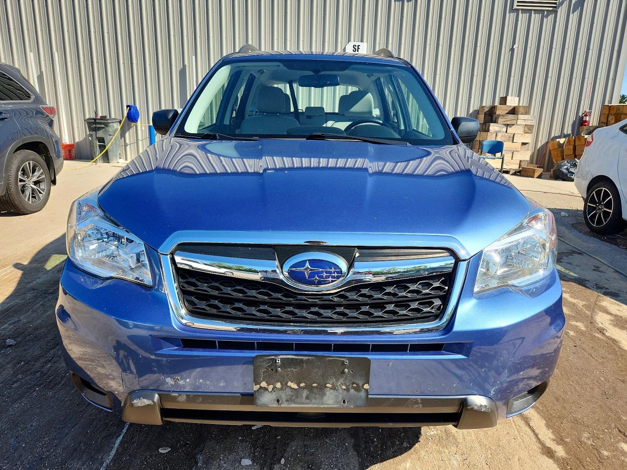 2016 Subaru Forester 2.5i Blue vin: JF2SJABC1GH480646