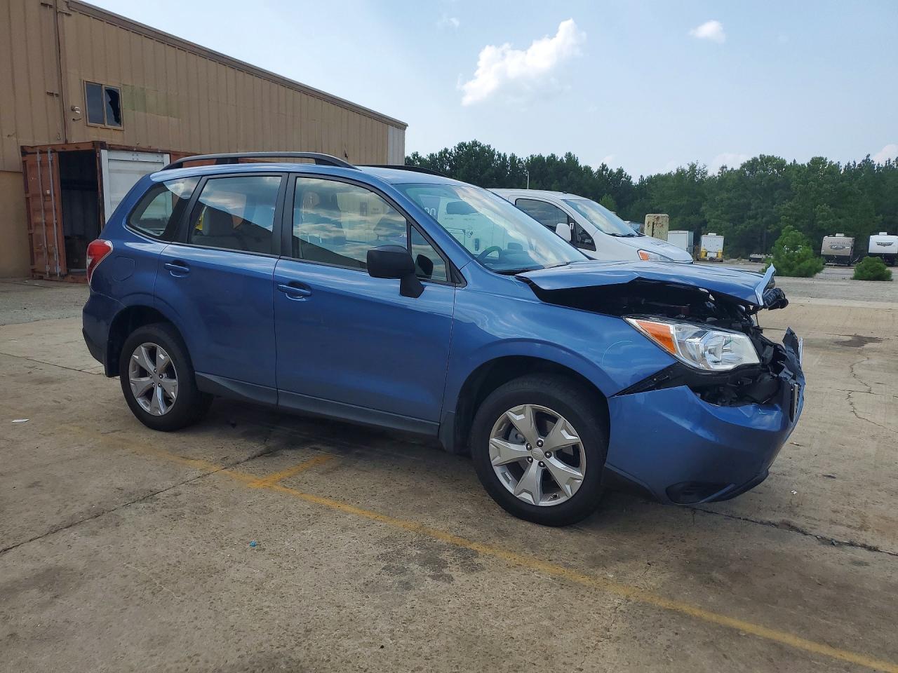 2016 Subaru Forester 2.5i Blue vin: JF2SJABC1GH496653