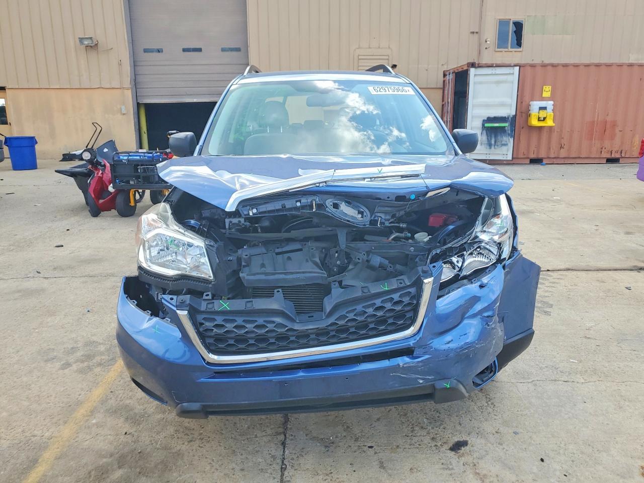 2016 Subaru Forester 2.5i Blue vin: JF2SJABC1GH496653
