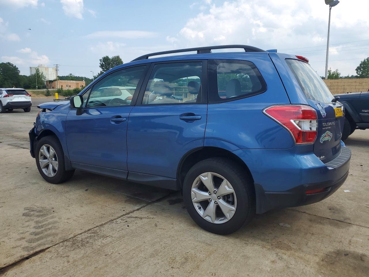 2016 Subaru Forester 2.5i Blue vin: JF2SJABC1GH496653