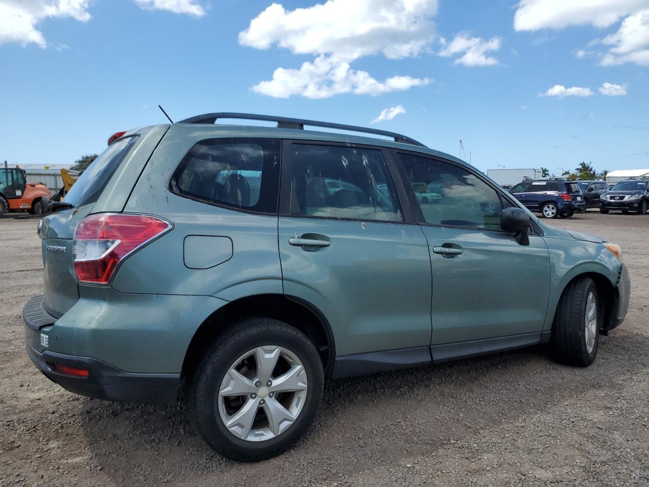 2015 Subaru Forester 2.5i Teal vin: JF2SJABC2FH448058